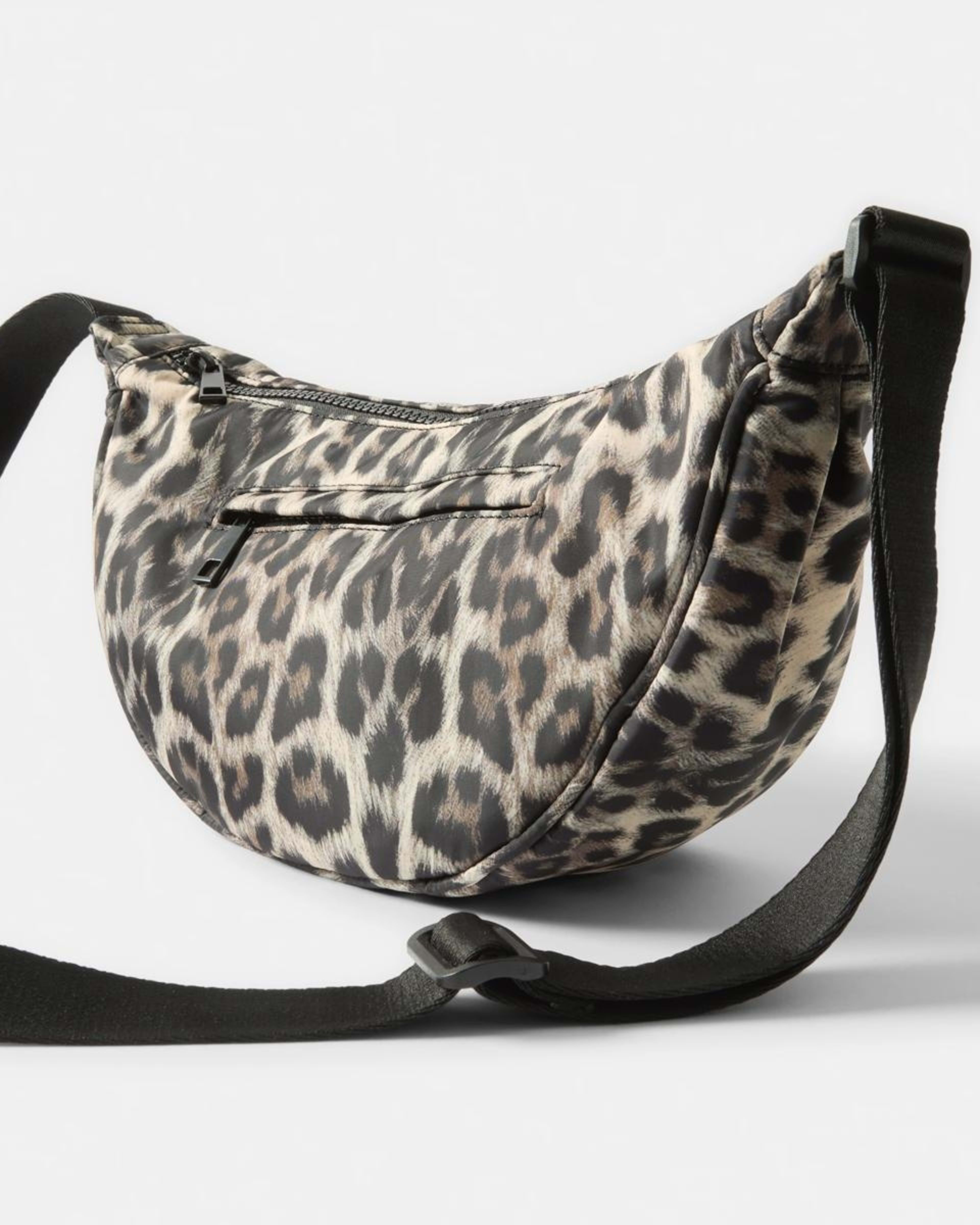 2 Urban Crescent Sling Bag LEOPARD NAT BEIGE, 2 of 5