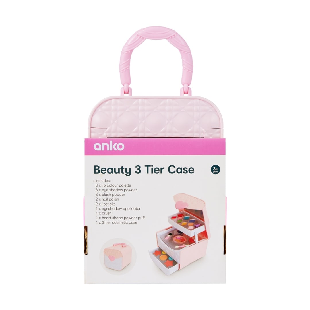 3 Tier Beauty Case - Kmart