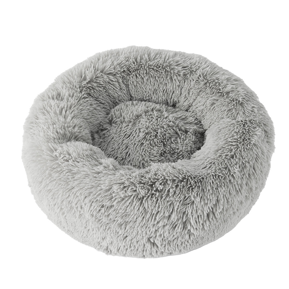 Pet Comfort Bed Medium Cool Grey Kmart