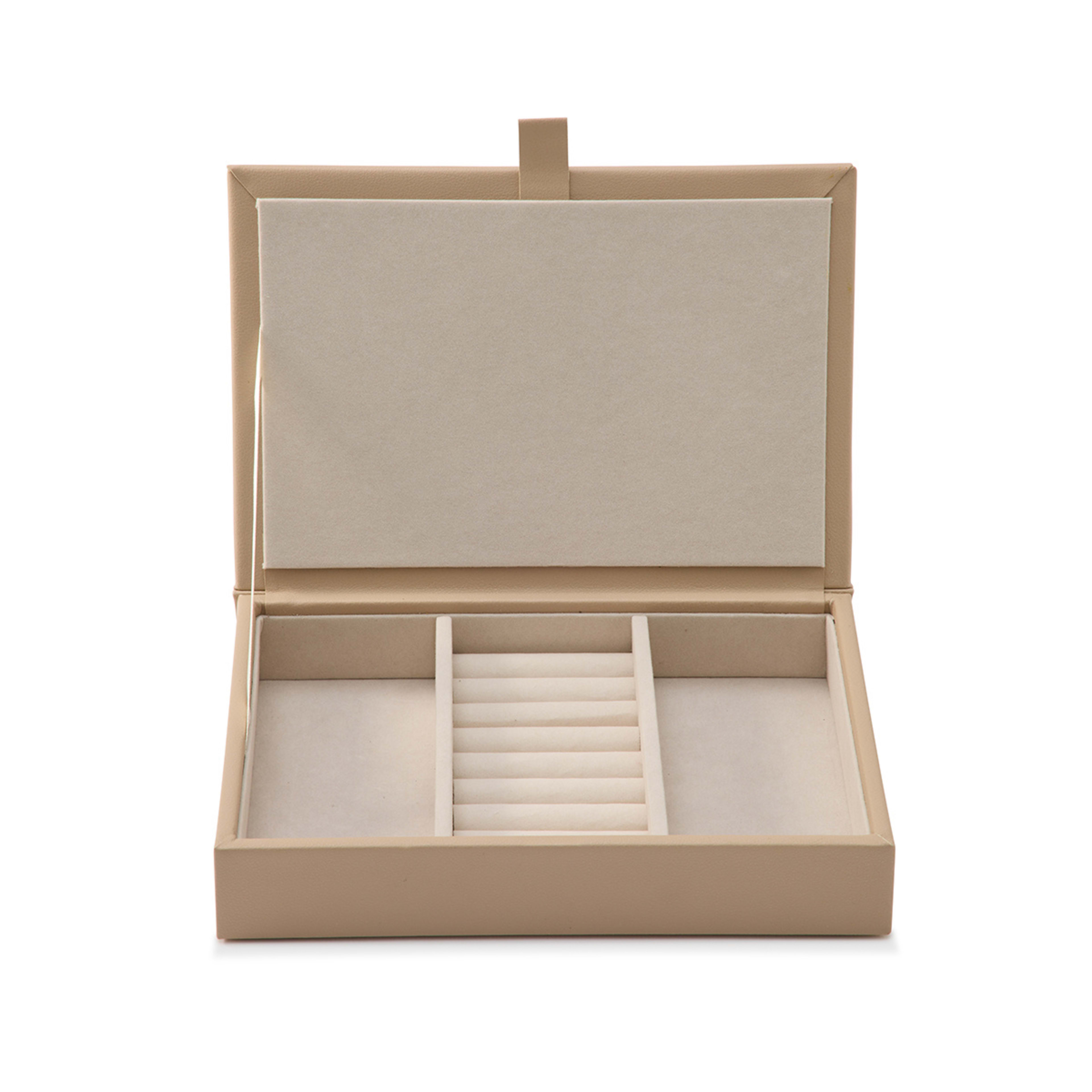 Jewellery Box with Lid - Taupe - Kmart NZ