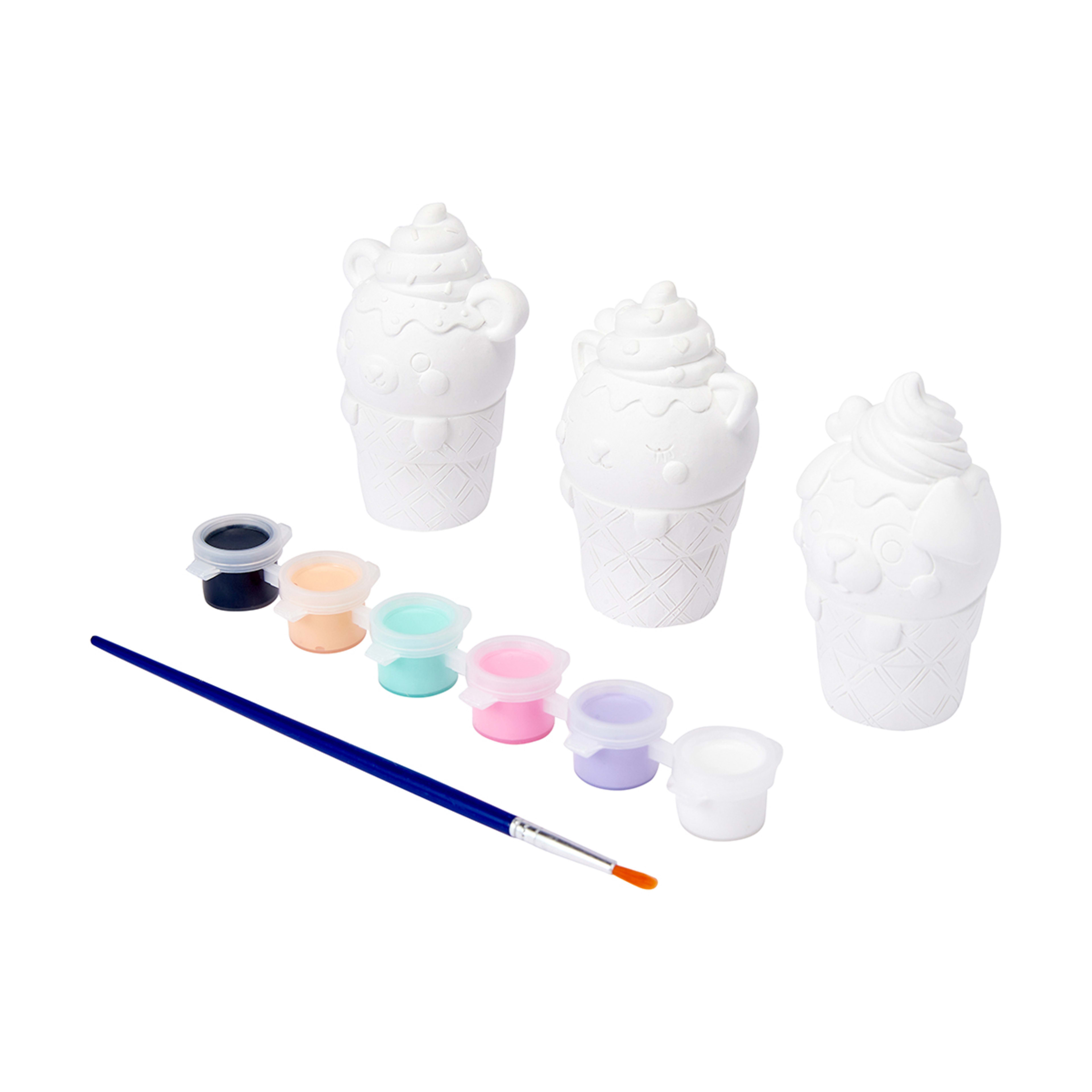 10 Piece Paint Your Own Ice Creams Set Kmart