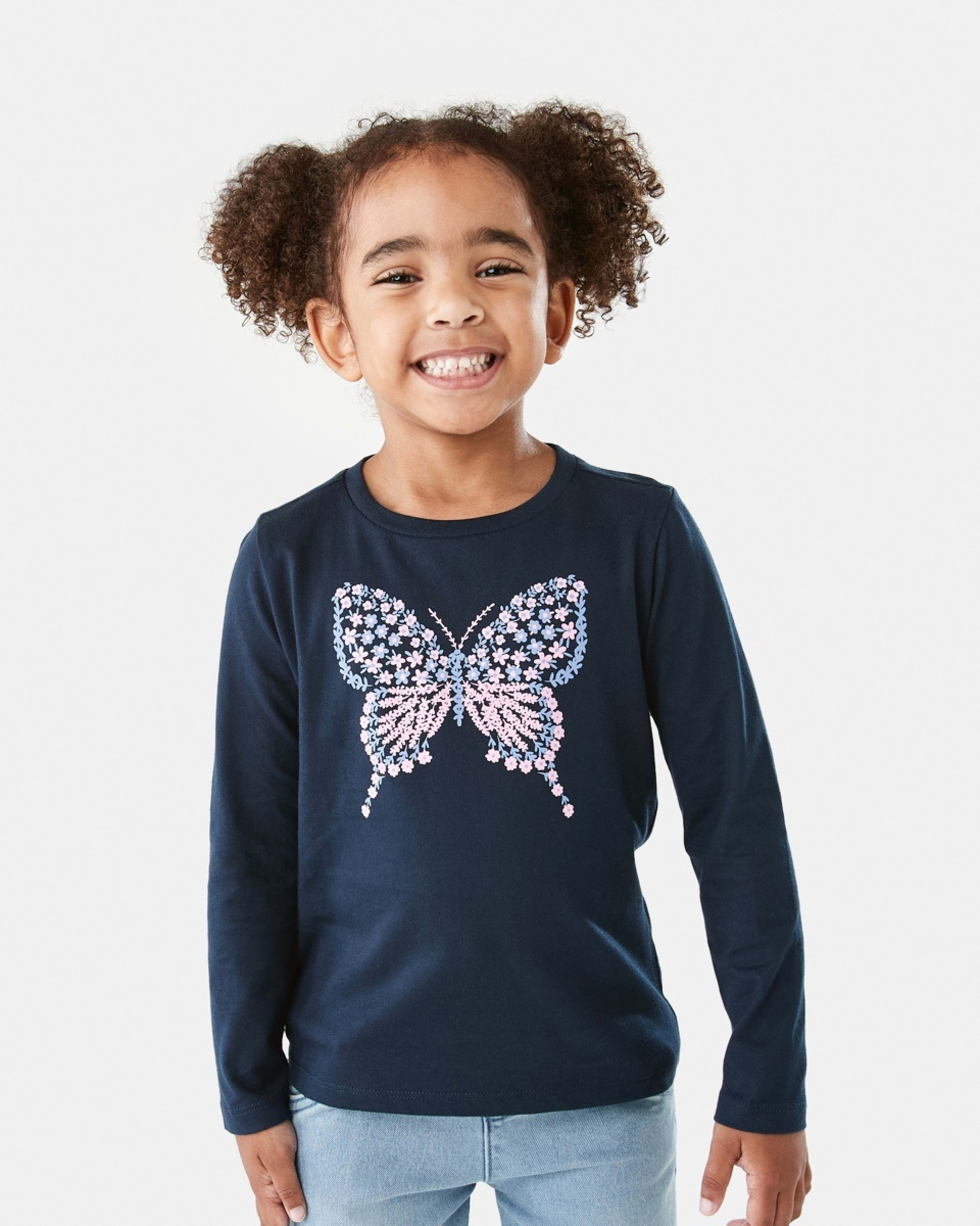 1 Print T-shirt Butterfly