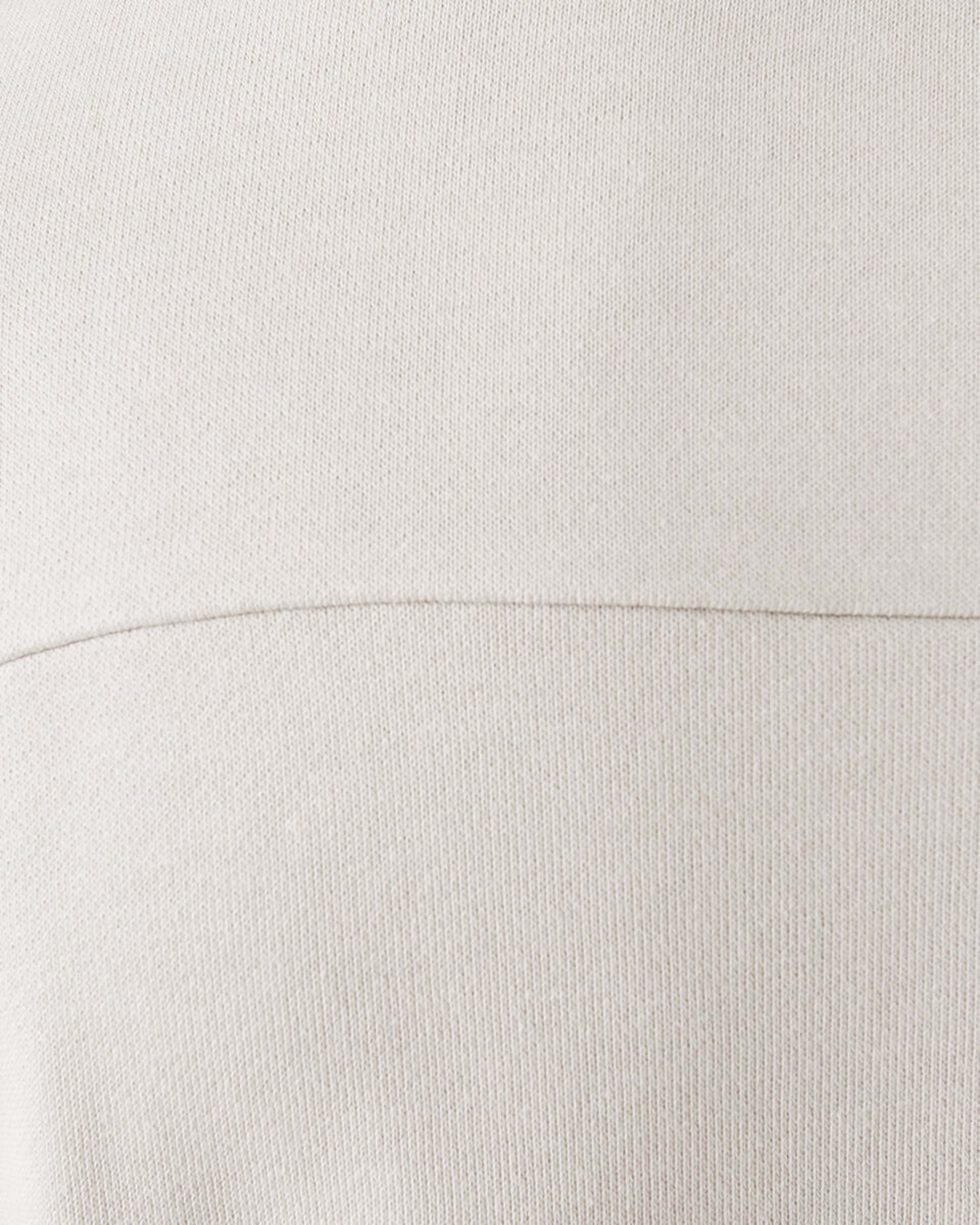 7 Active Men Terry Crew Neck Top Sil Beige, 7 of 7