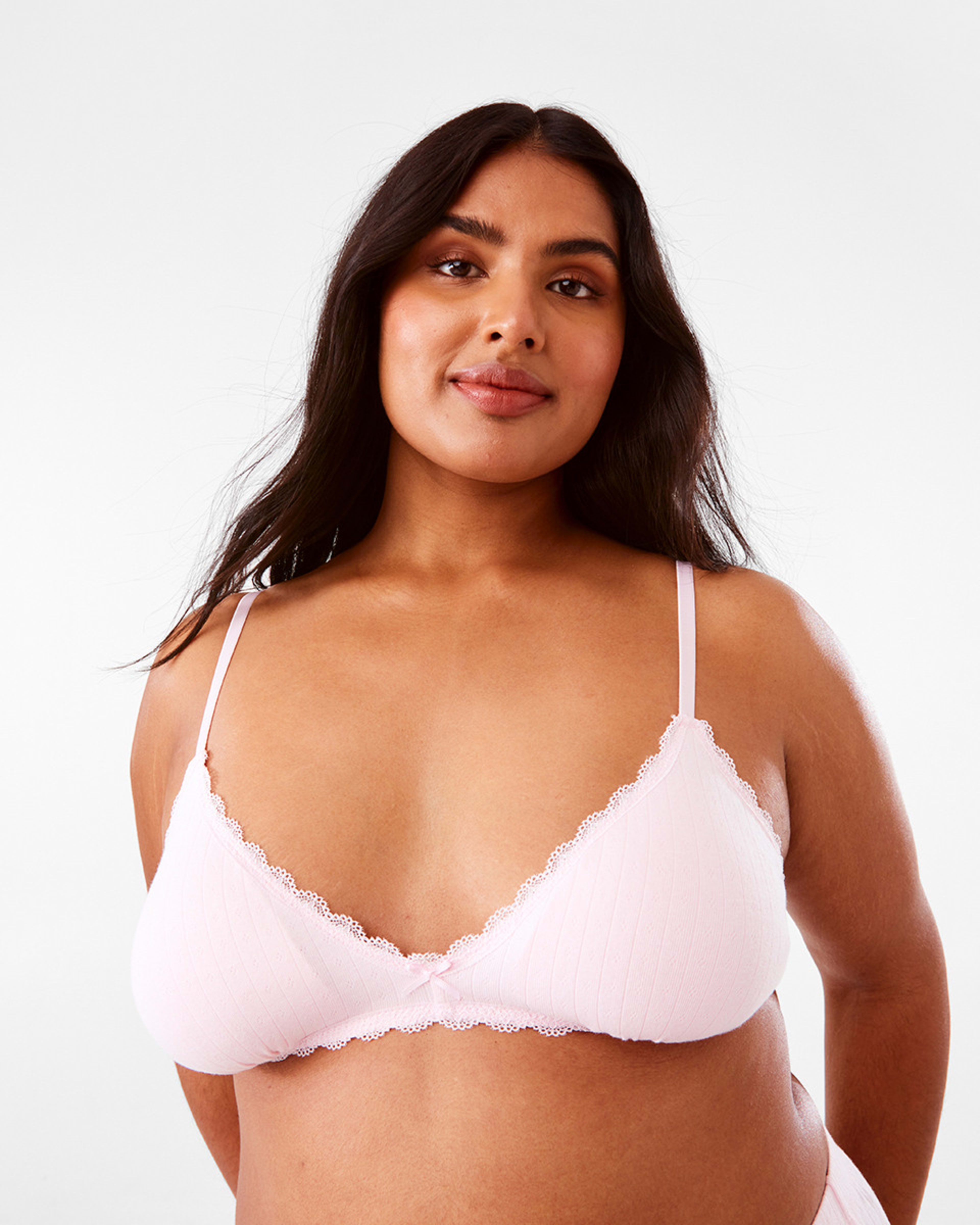 3 Pointelle Bralette Bllet Pink, 3 of 9