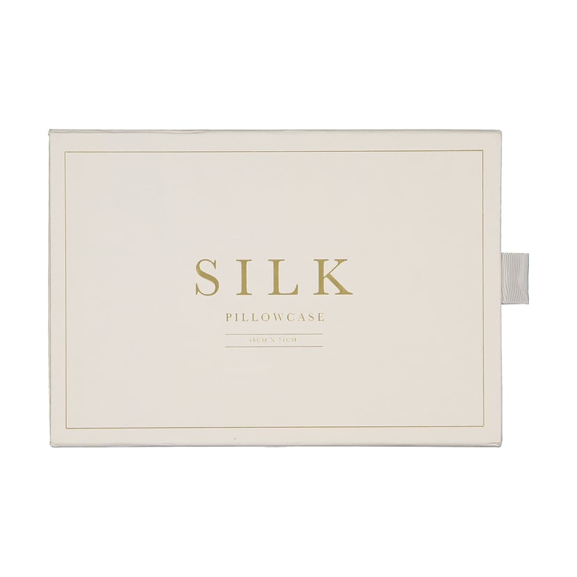 Silk Pillowcase Silver Kmart NZ