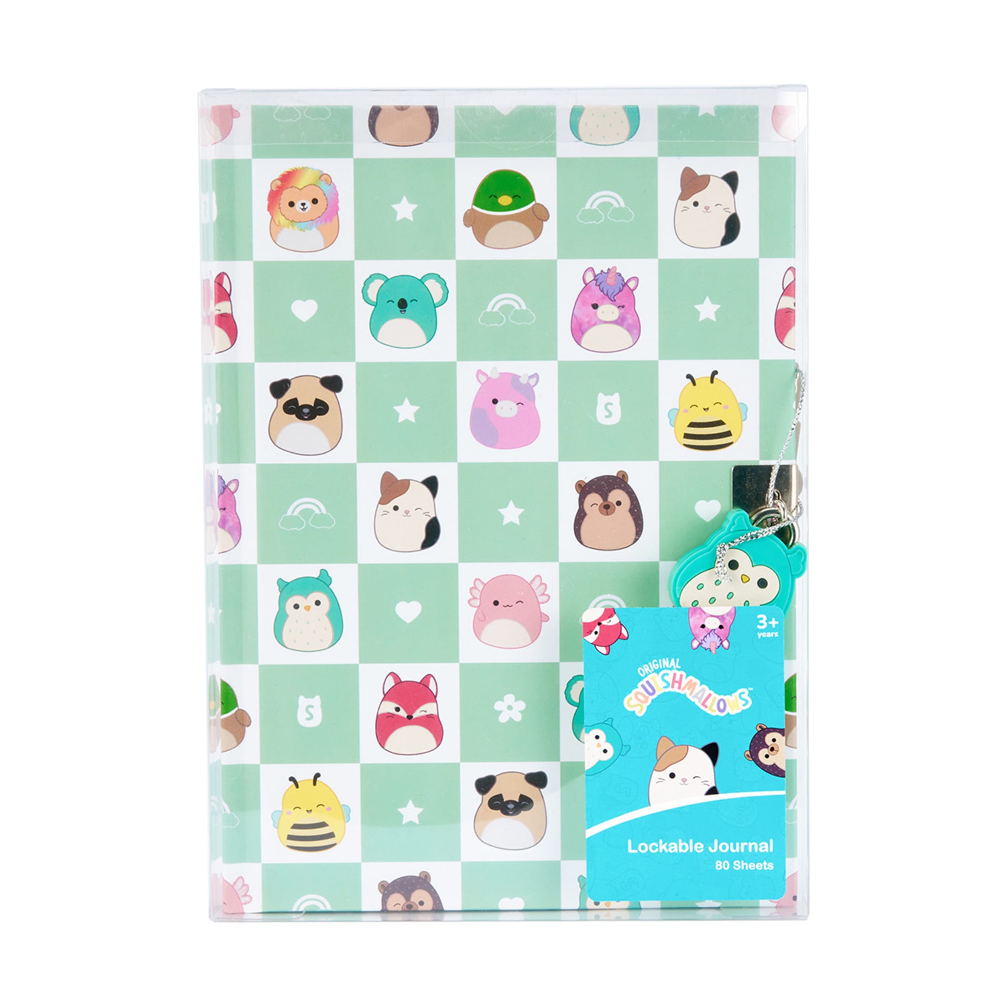 Original Squishmallows Lockable Journal Kmart