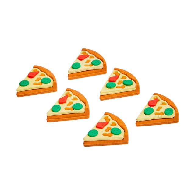 6 Pack Pizza Erasers Kmart