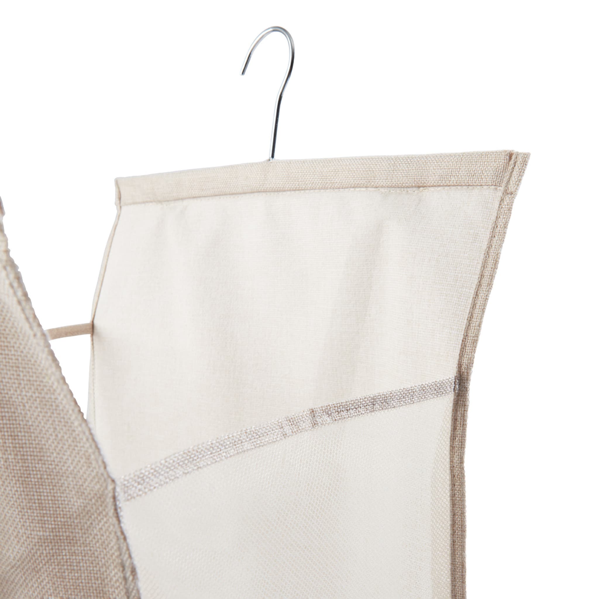 Linen Look Hanging Organiser Kmart