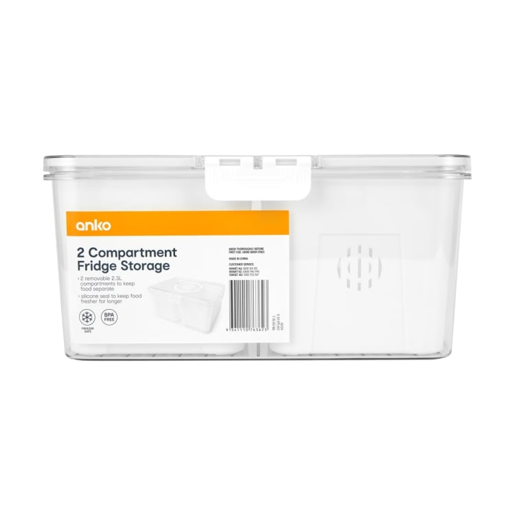 2 Compartment Fridge Storage Kmart NZ