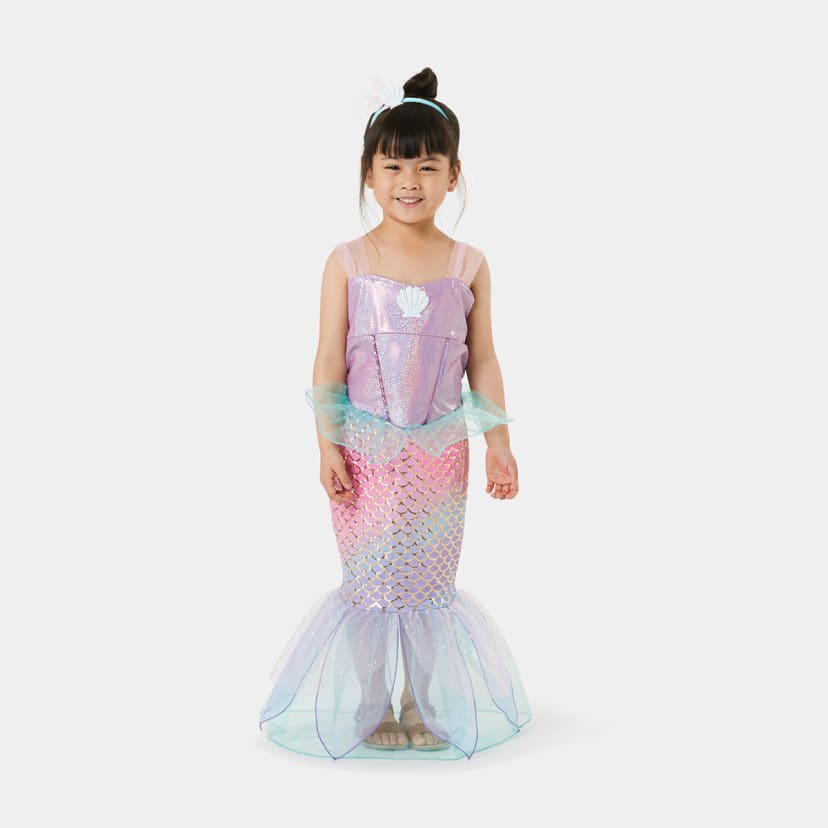Mermaid Costume Ages 46 Kmart