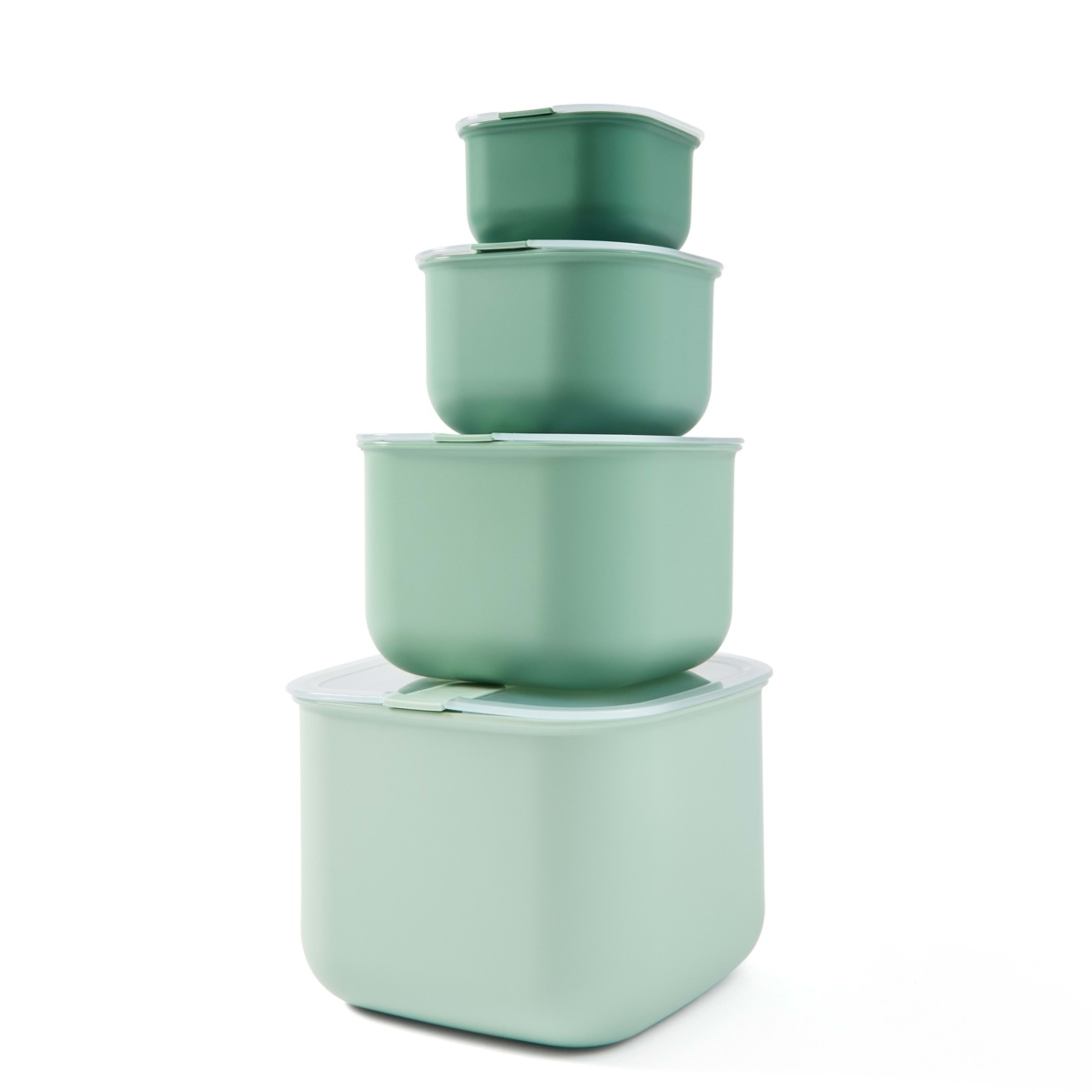 2 4 Piece Square Food Containers, 2 of 10