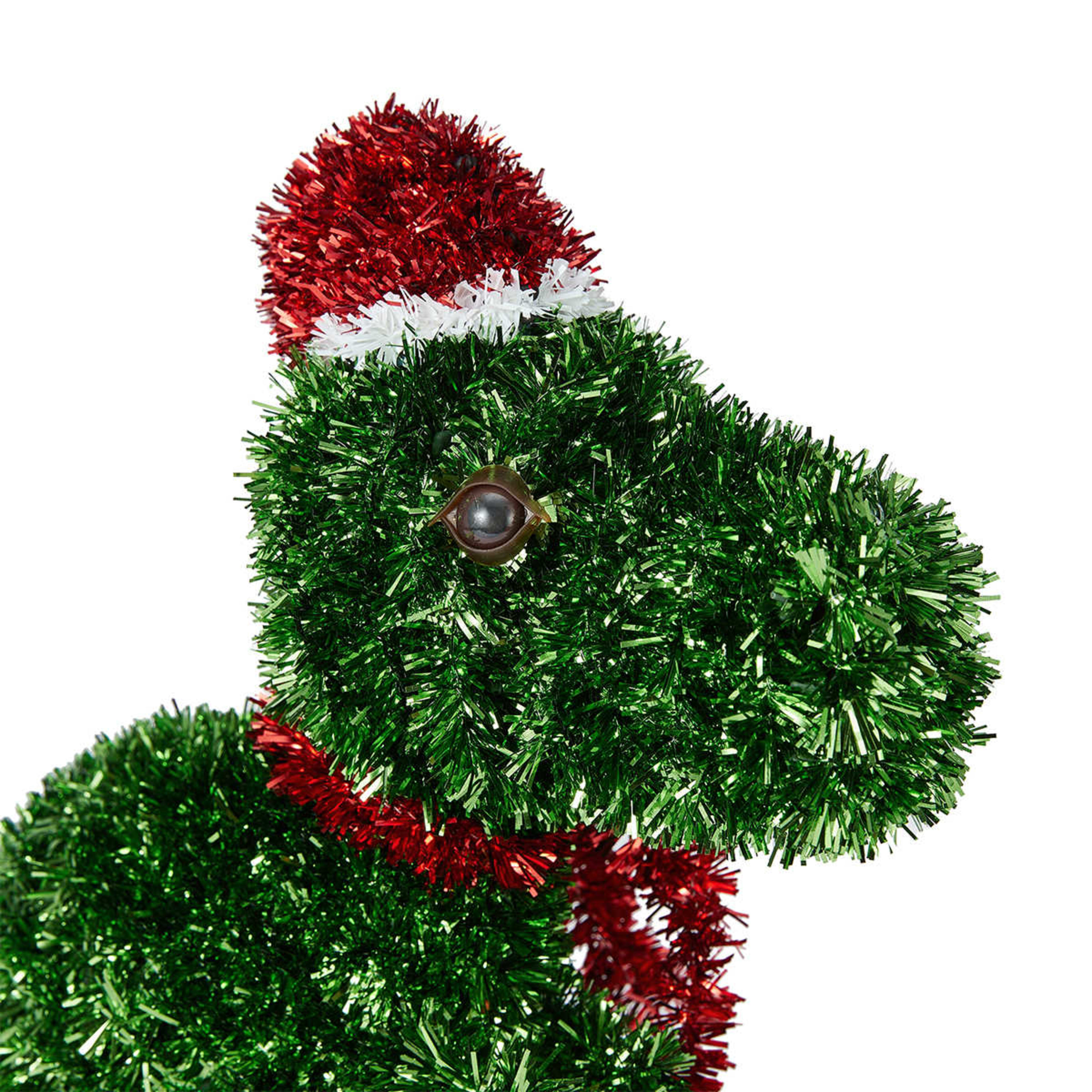 Christmas Hanging Decoration Tinsel Dinosaur Kmart