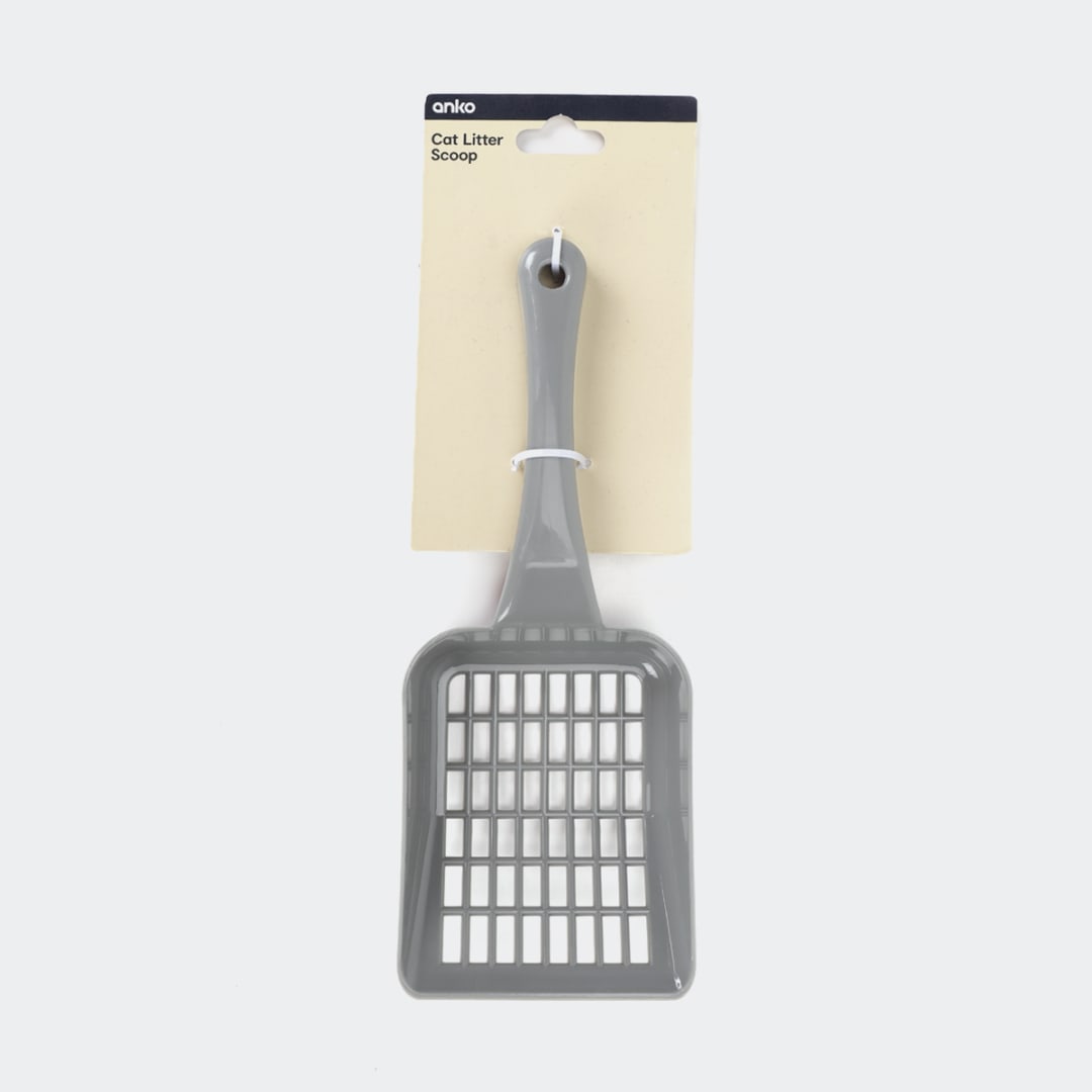 Cat Litter Scoop Plastic Grey Kmart