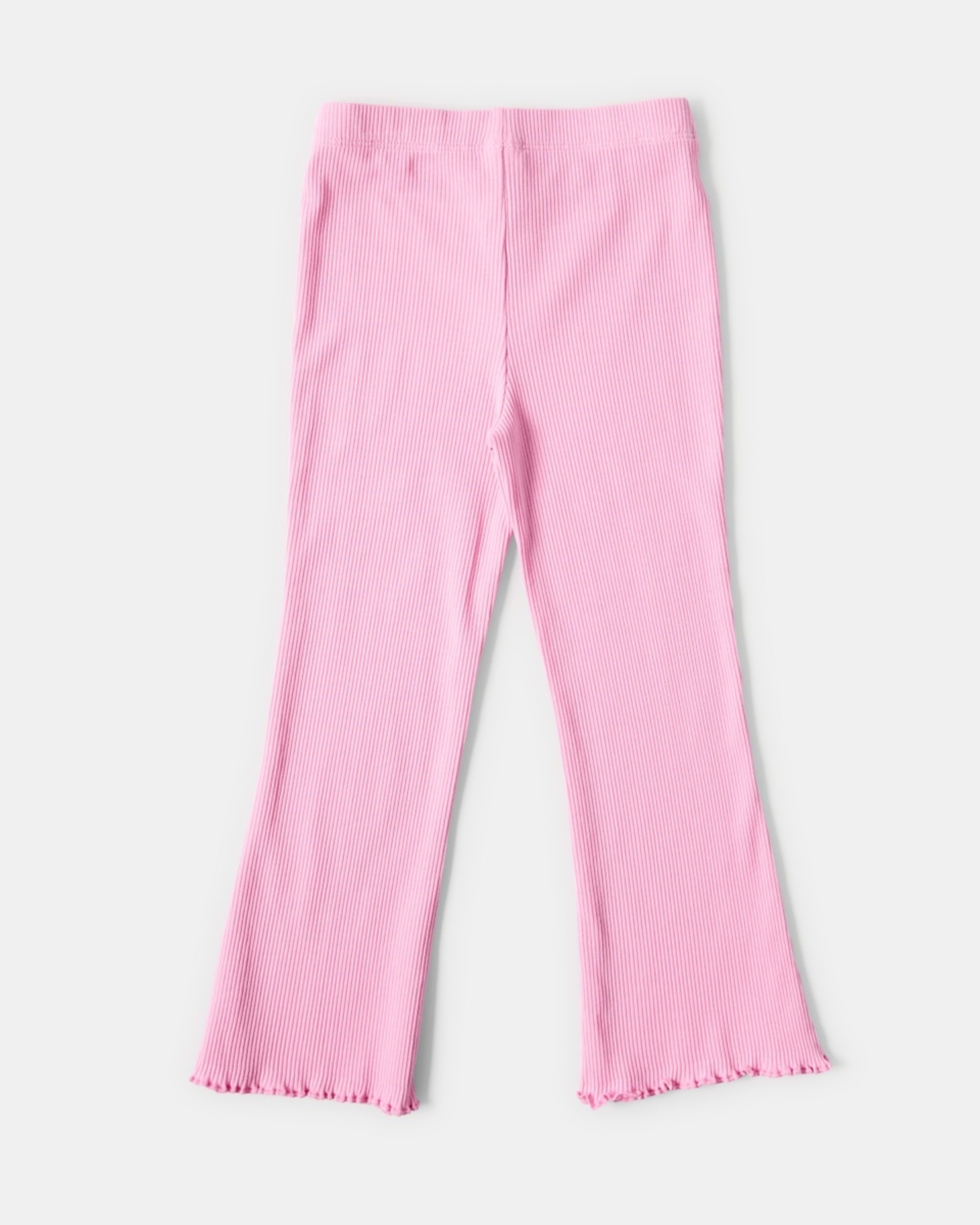 8 Rib Flare Leggings Pris Pink, 8 of 8