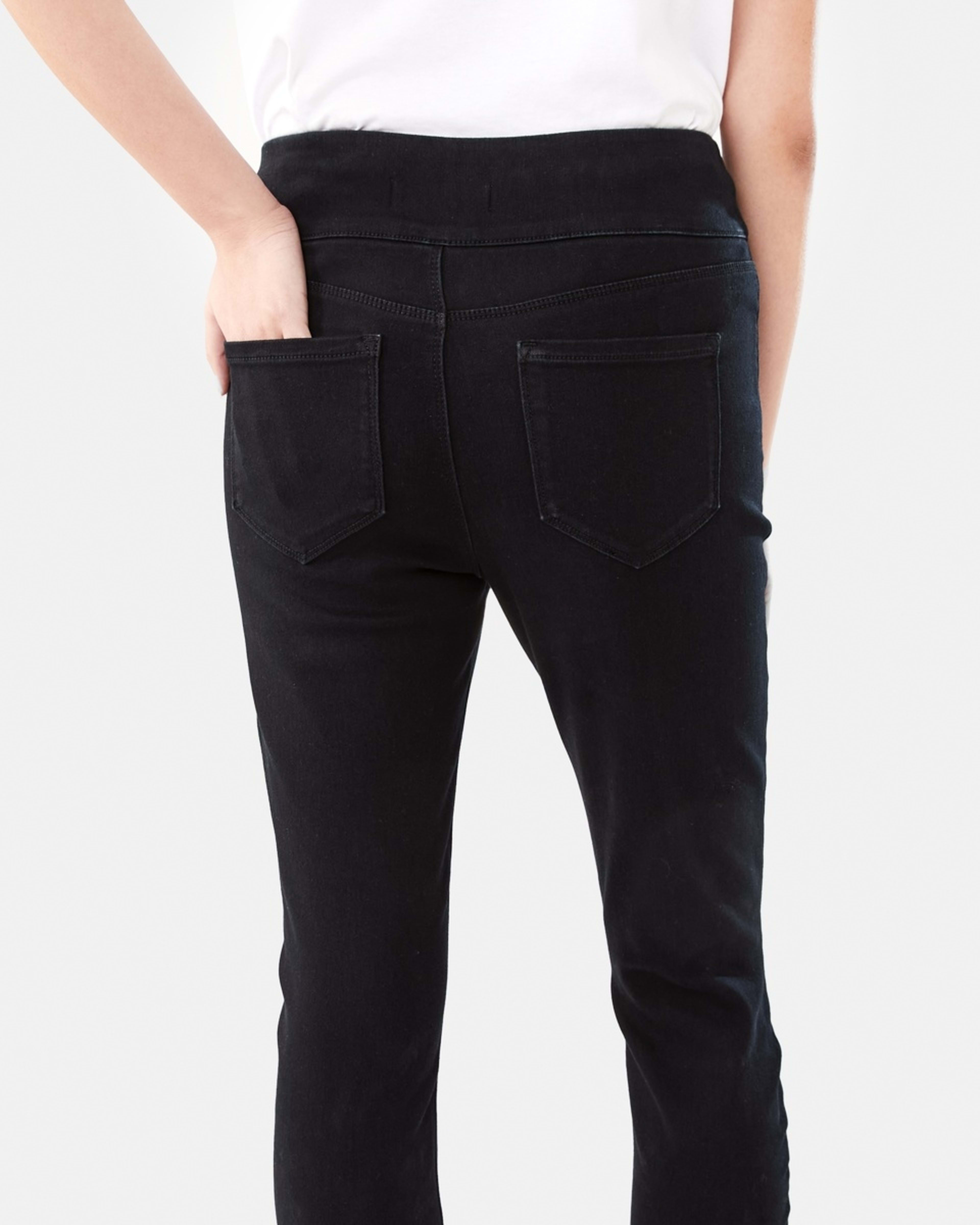 8 Denim Jeggings BLACK WASH, 8 of 9