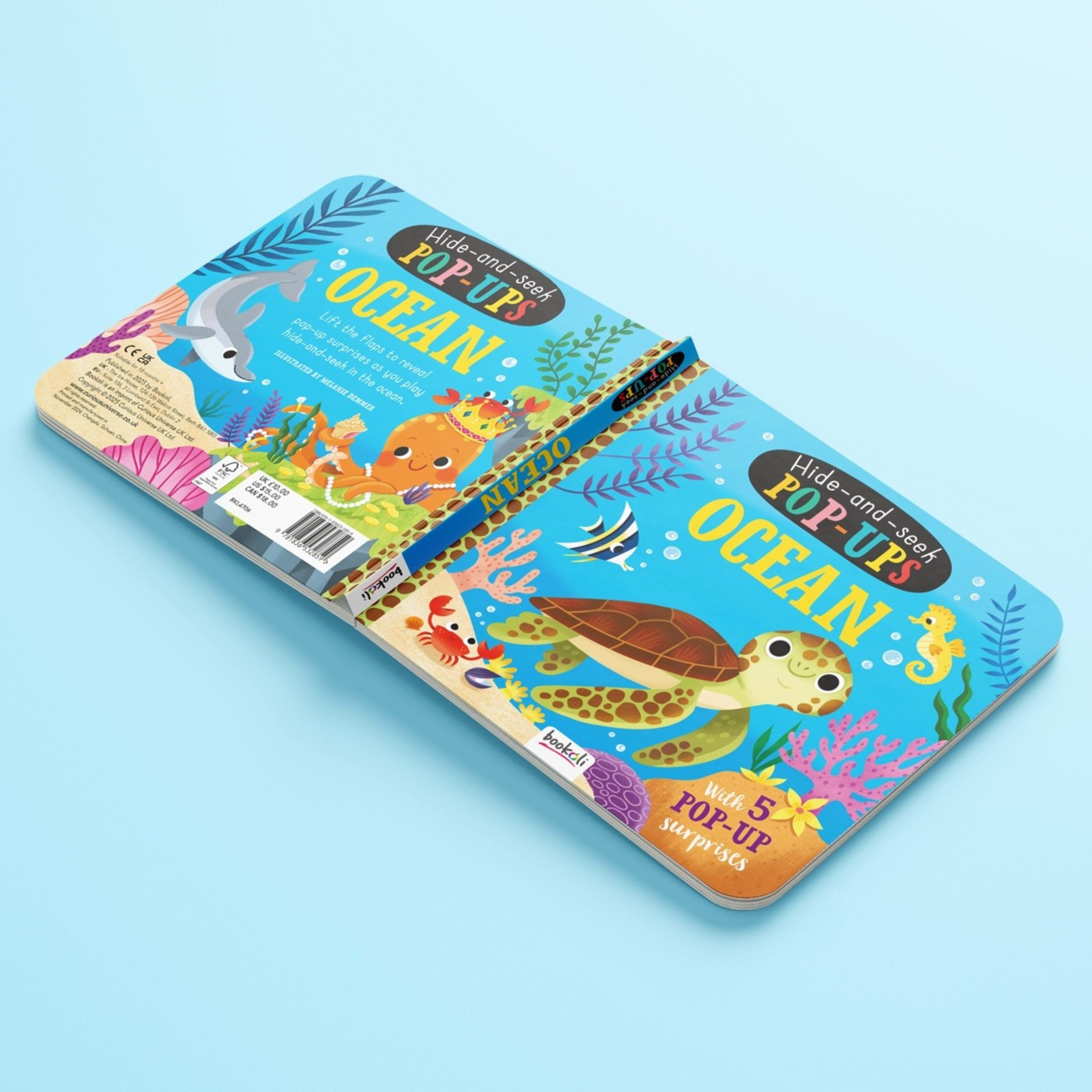 3 Hide-and-Seek Pop-Ups: Ocean by Melanie Demmer - Book, 3 of 5