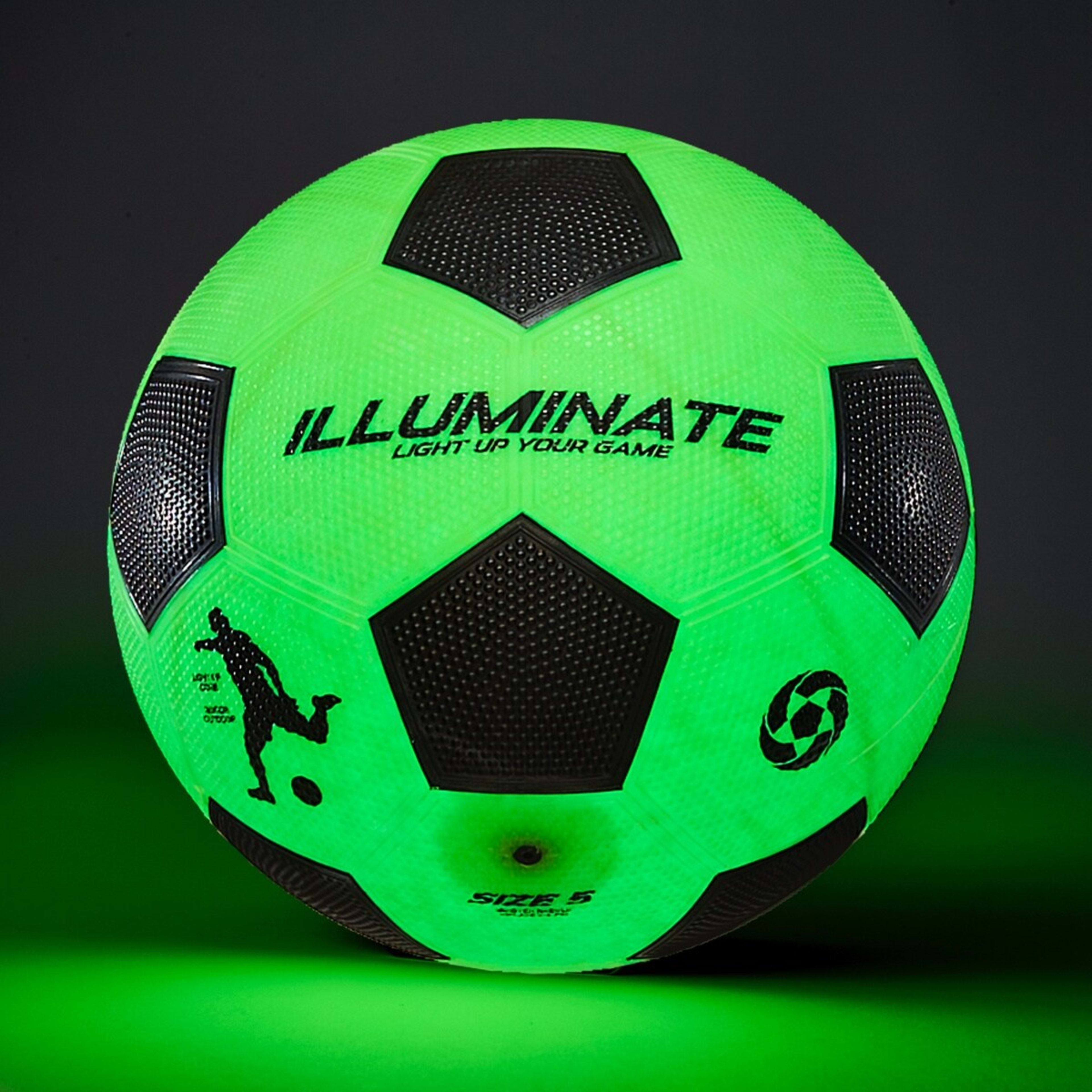 3 Light Up Basketball - Size 5, Green, 3 of 8