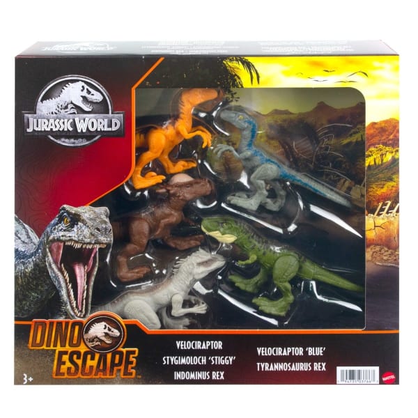 Jurassic World Dino Escape Value 5 Pack Dinosaurs - Kmart