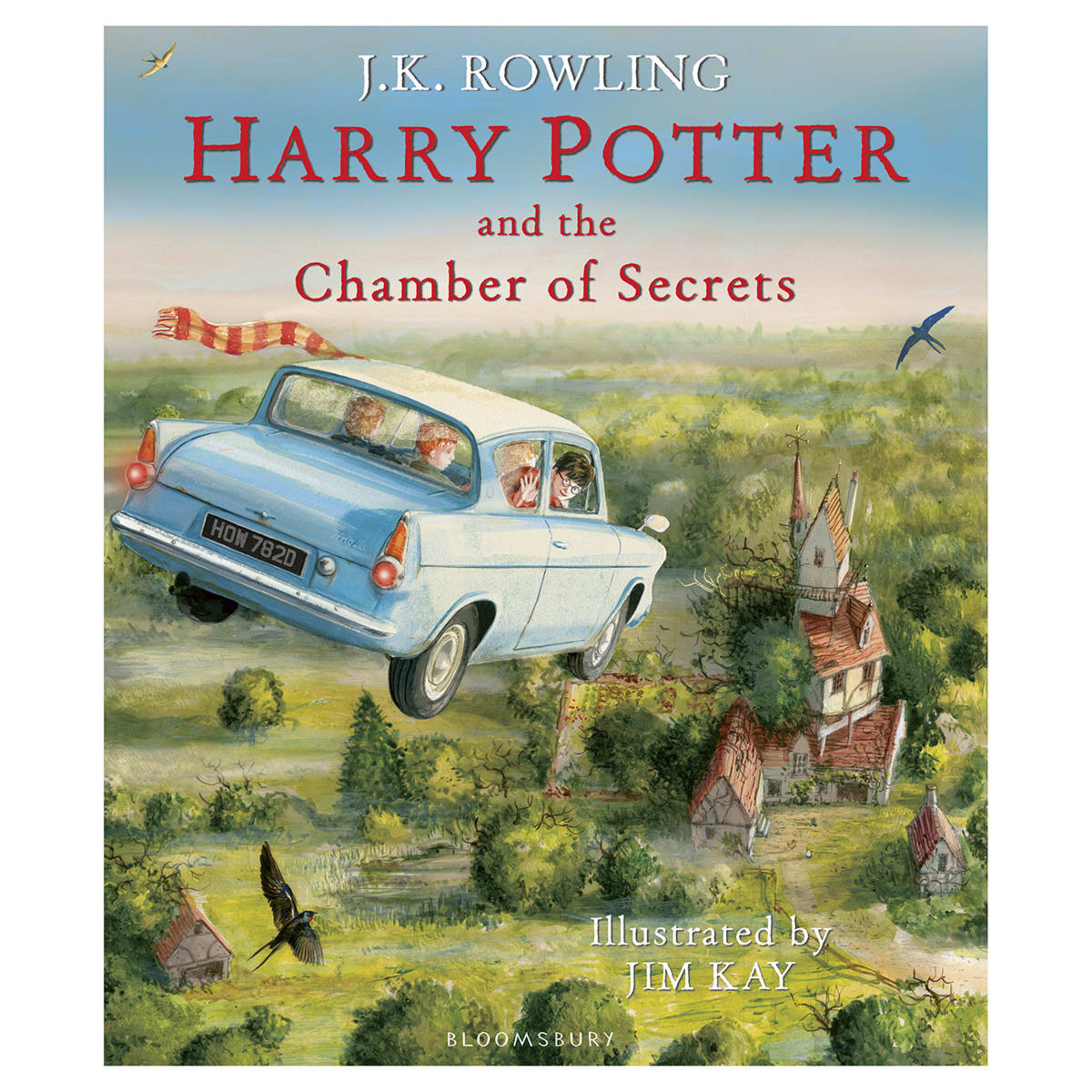 1 Harry Potter and the Chamber of Secrets: Illustrated Edition by J.K. Rowling - Book