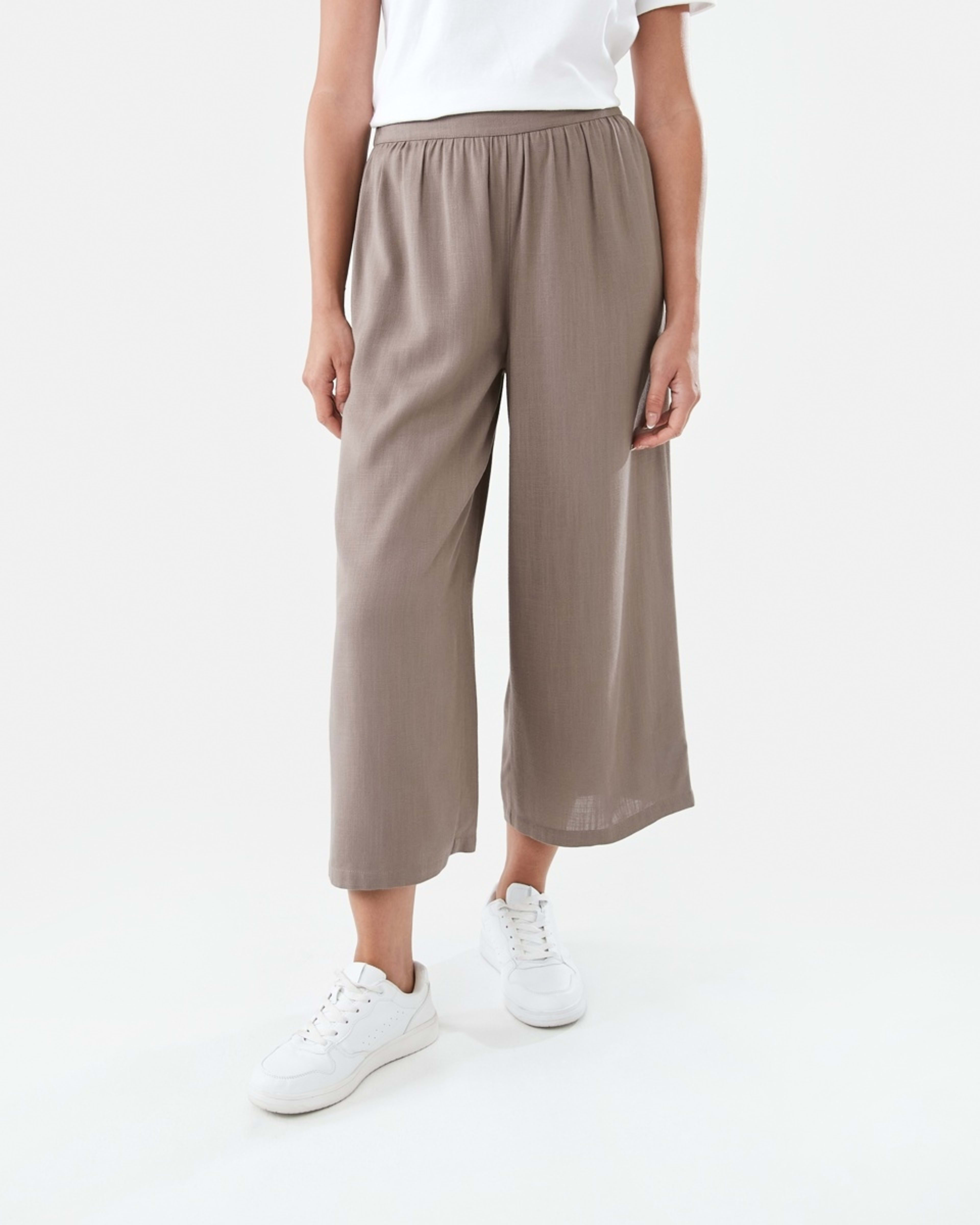 1 Swing Culottes Taupe Brn