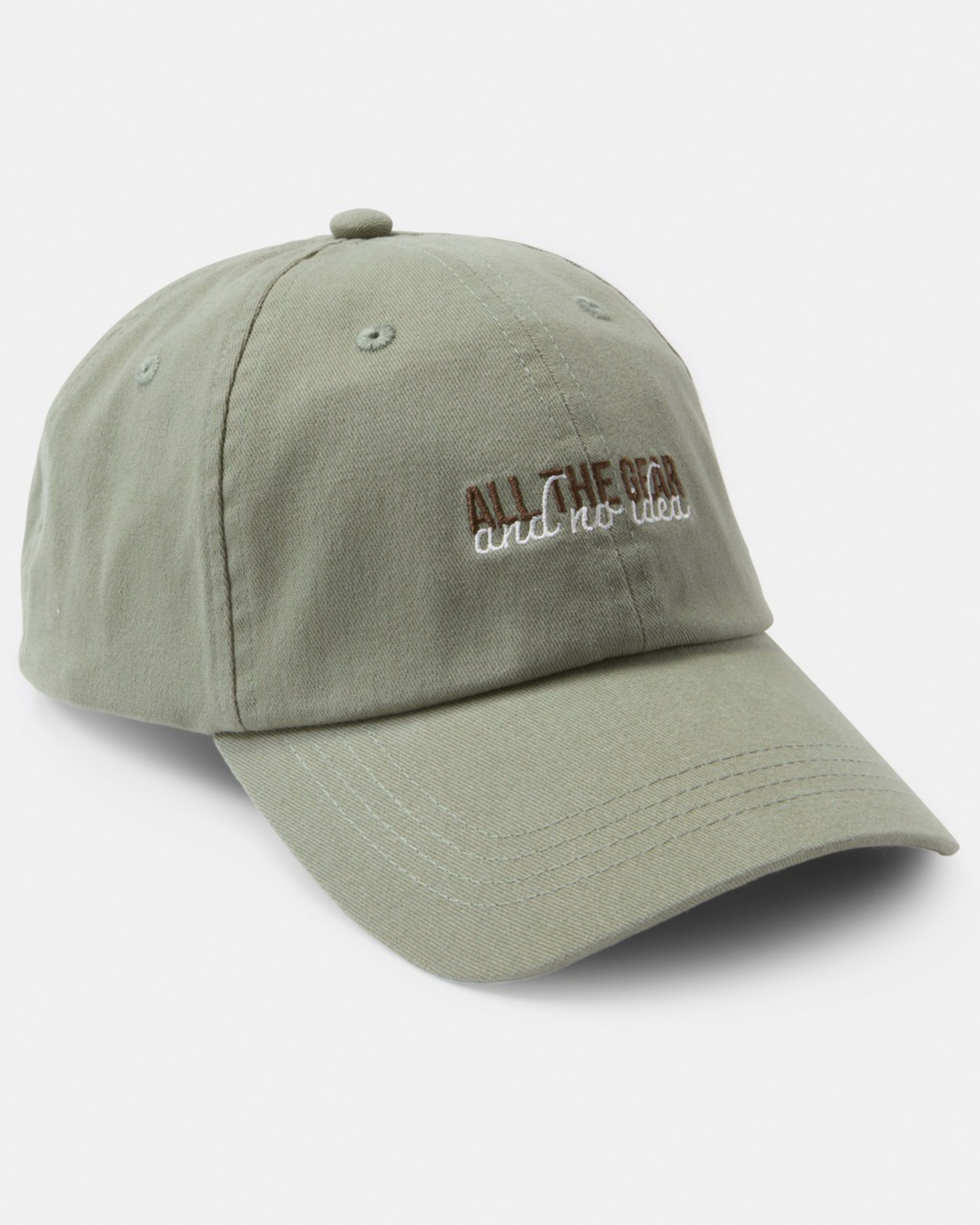 1 Unstructured Baseball Cap KHAKI, 1 of 4