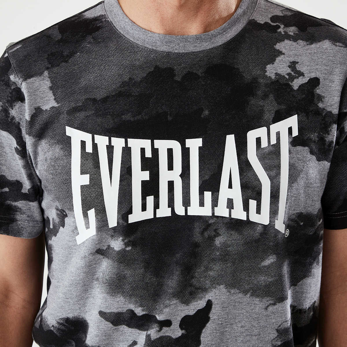 Active Everlast Mens Camo Crew Neck Tshirt Kmart