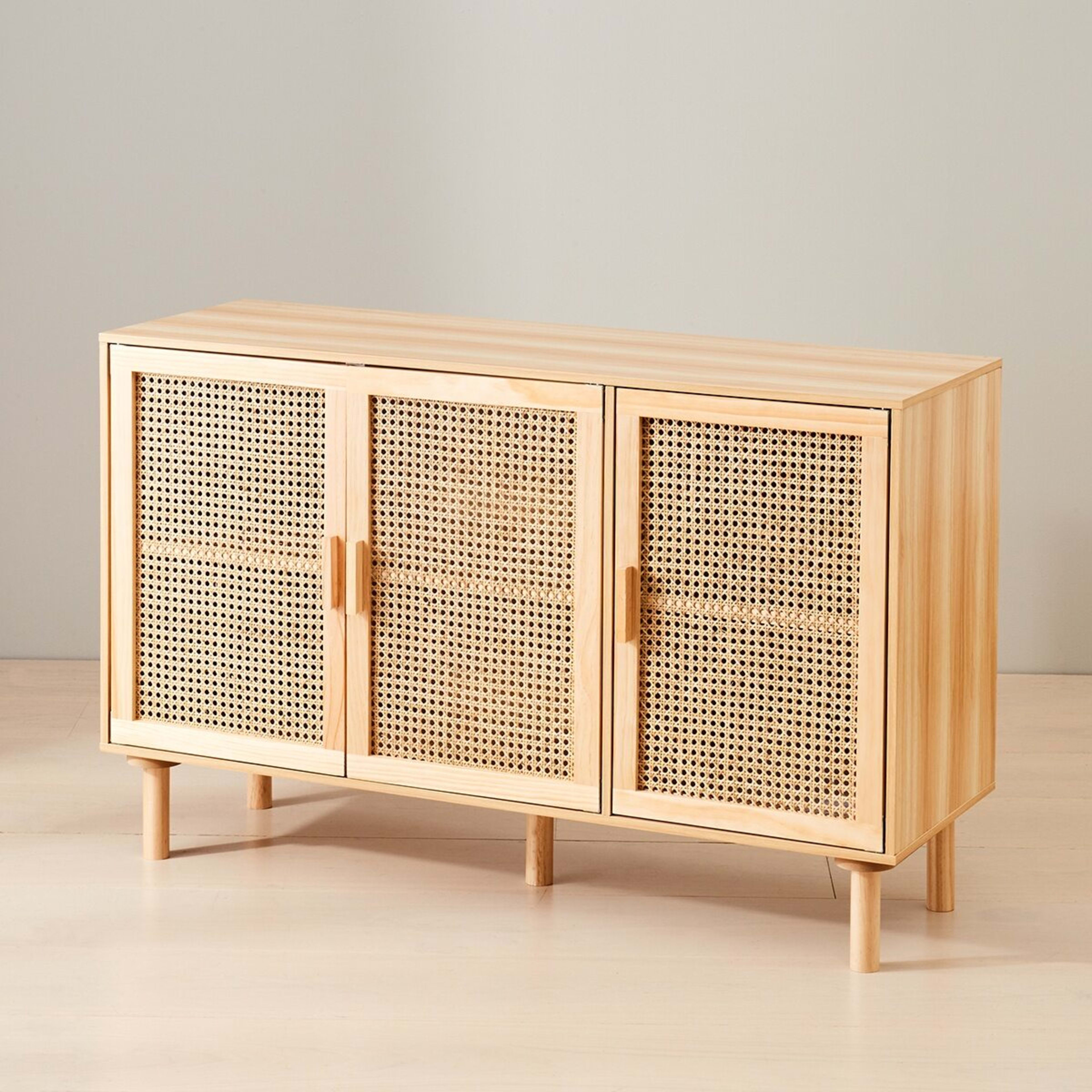 3 Rattan Sideboard with Adjustable Shelves, 3 of 10