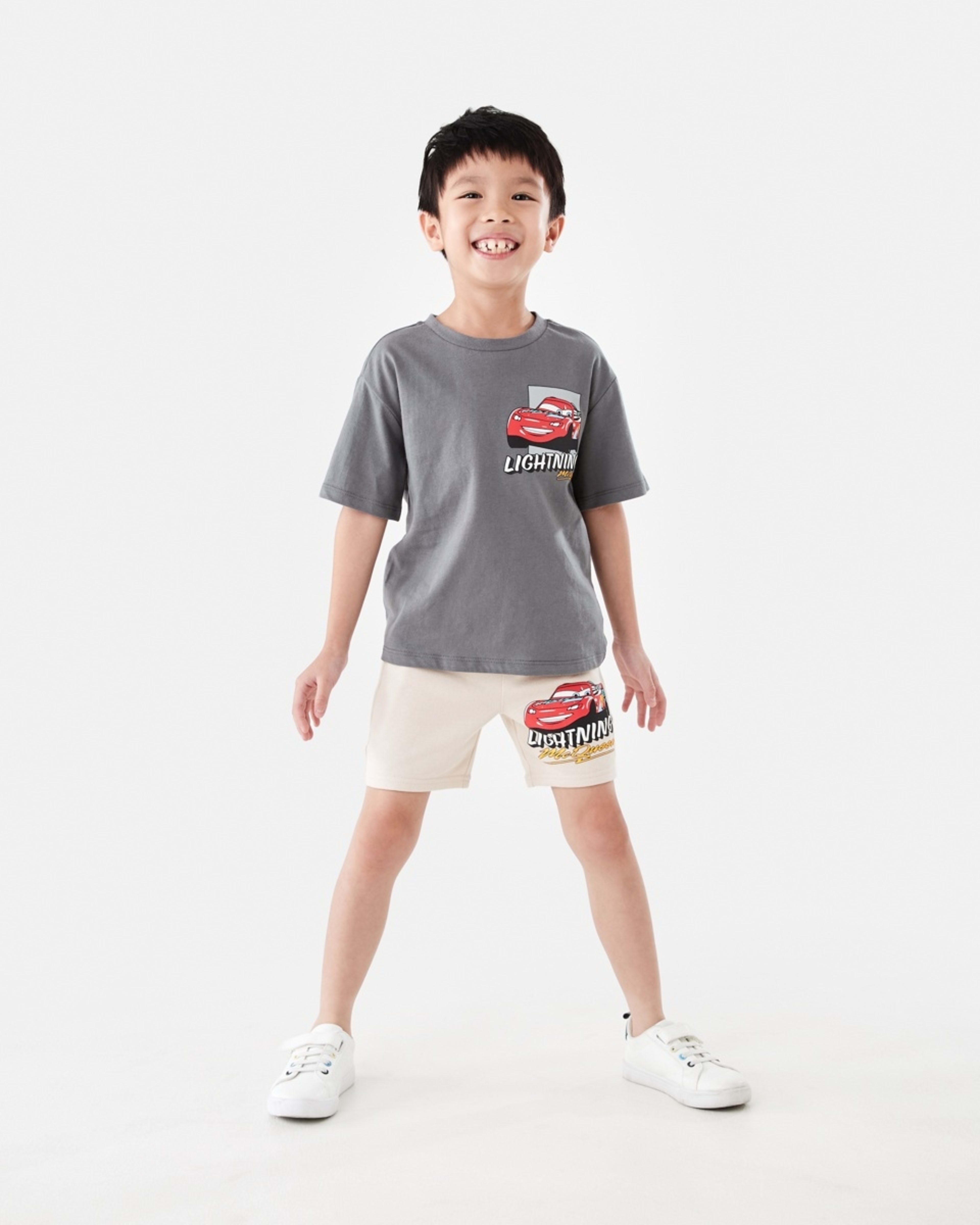 6 Cars License Knit Shorts Lightning Mcqueen, 6 of 9