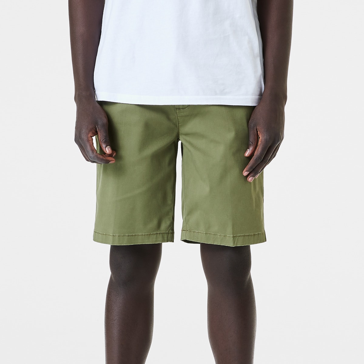 slim stretch chino shorts