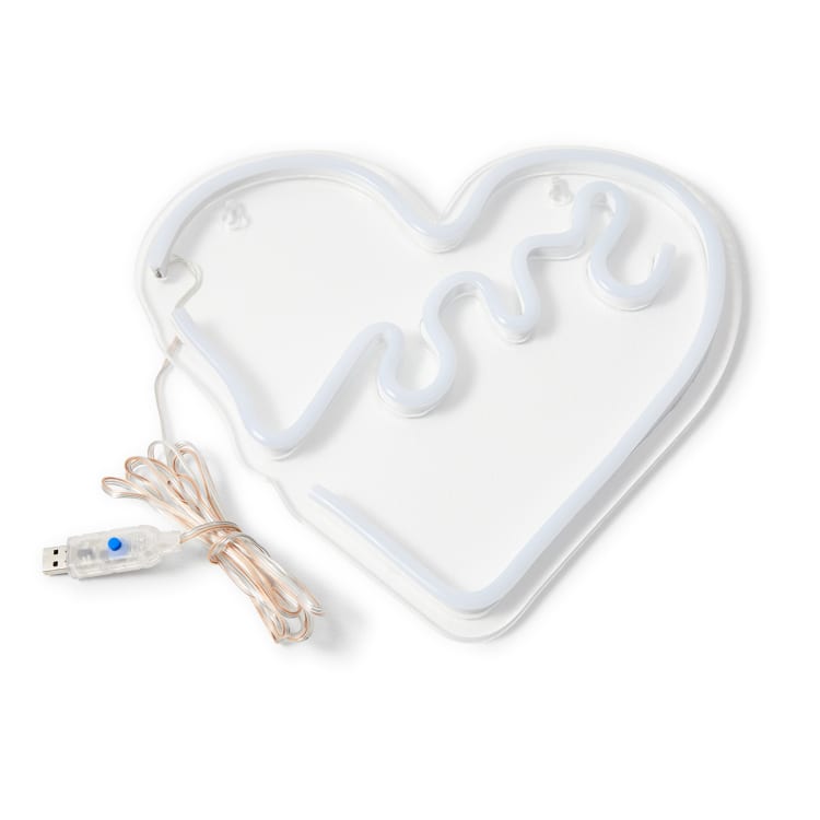 LED Neon Love Heart Light - Kmart