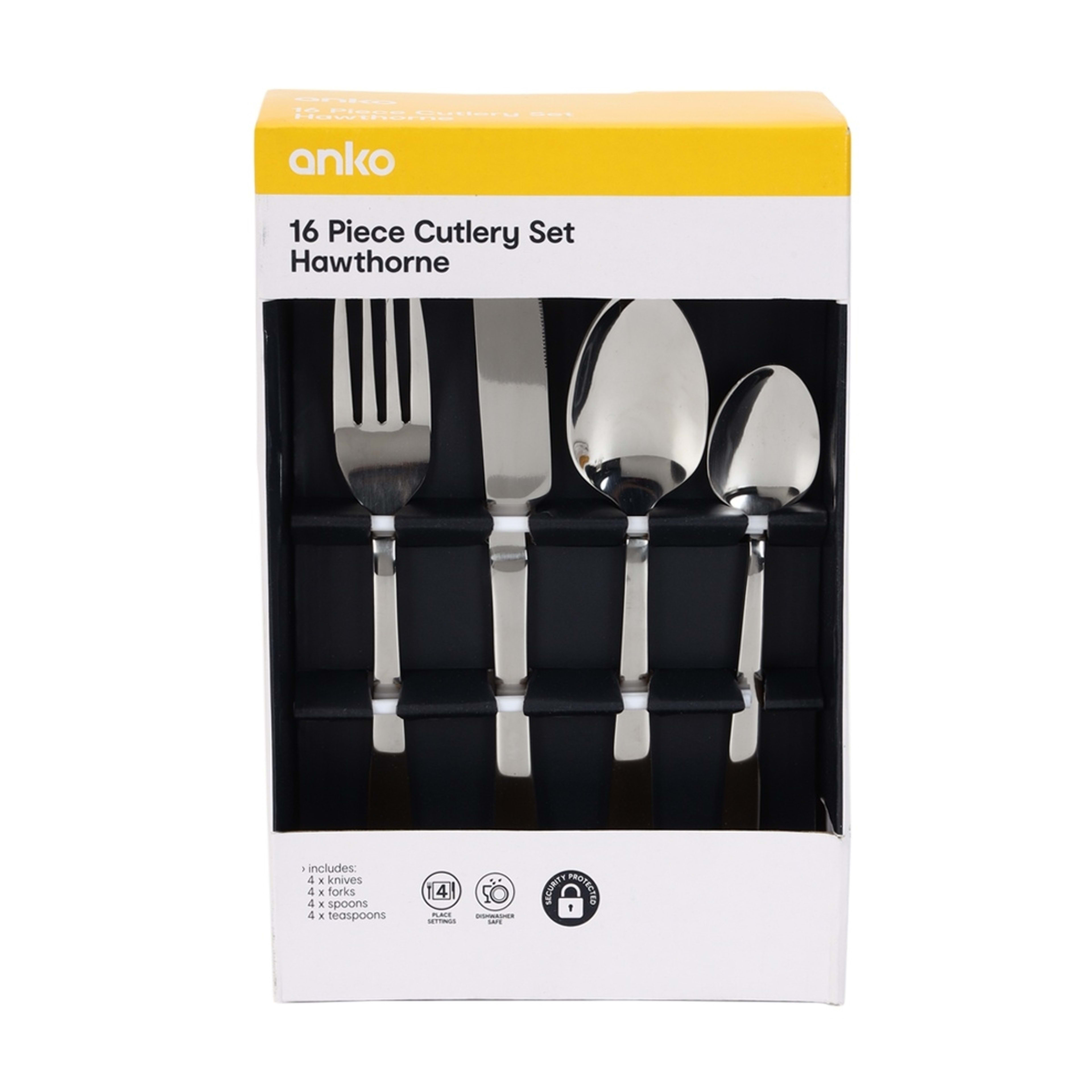 5 16 Piece Hawthorne Cutlery Set, 5 of 5