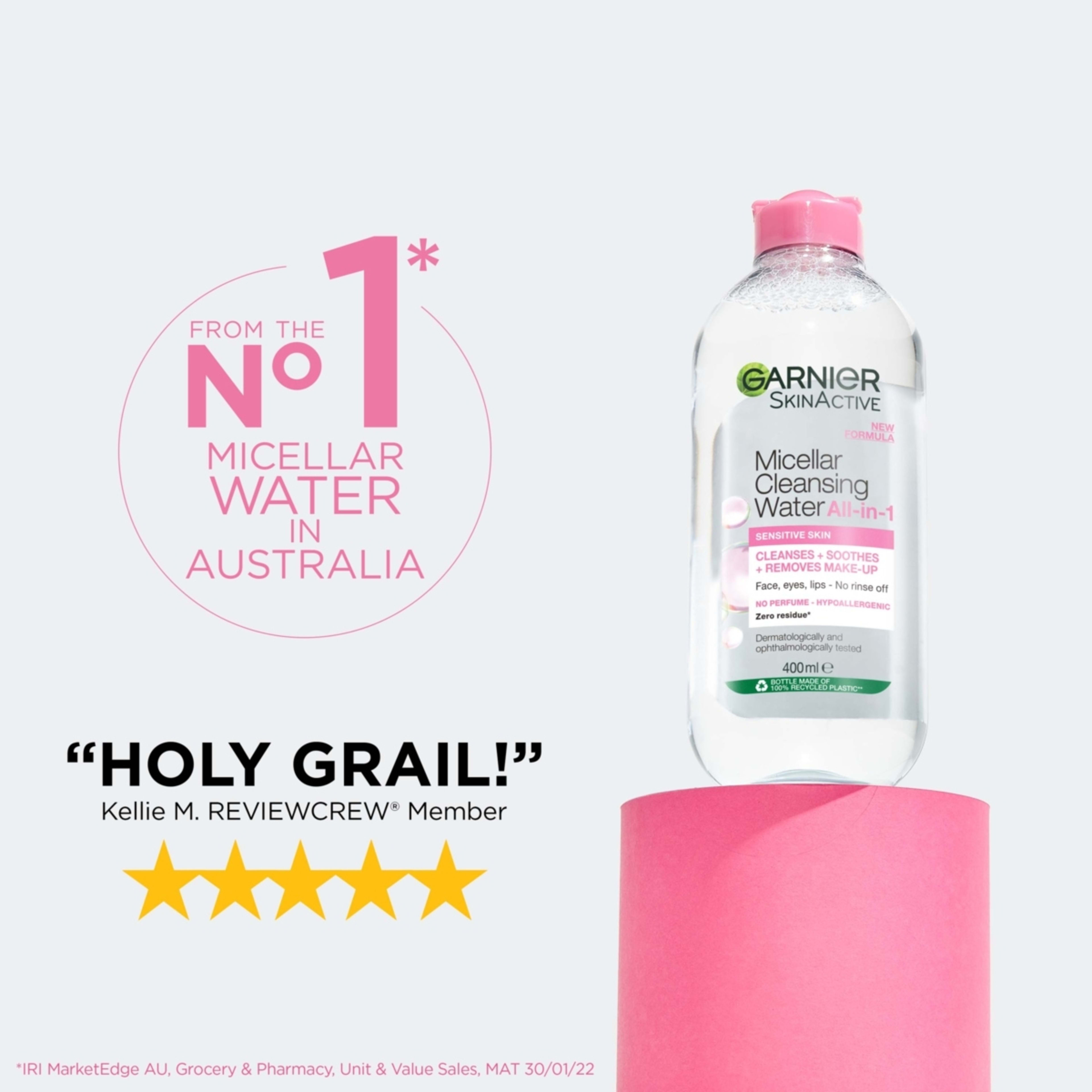 2 Garnier SkinActive Micellar Cleansing Water 400ml, 2 of 6