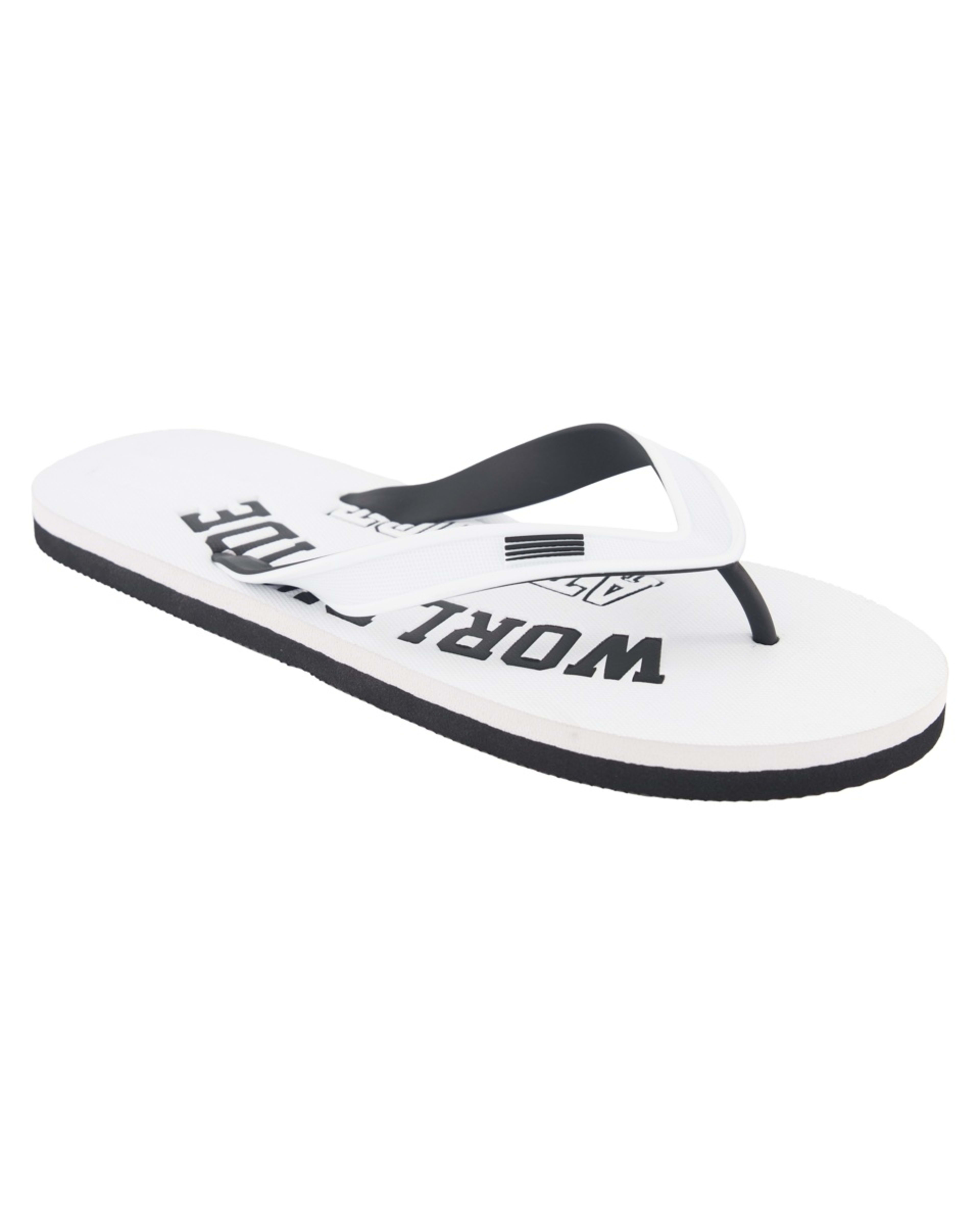 1 Double Plug Thongs White