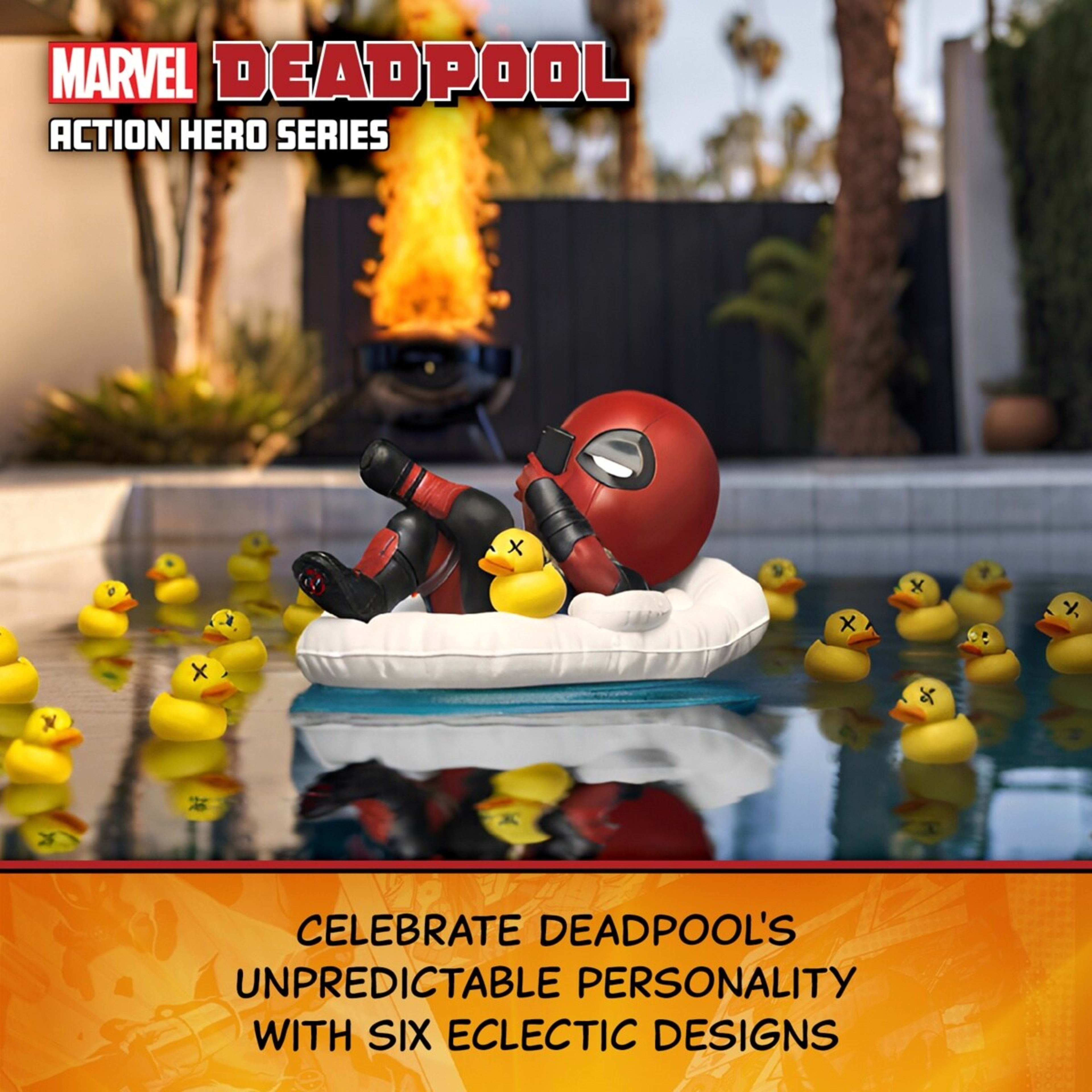 9 YuMe HeroBox Marvel Deadpool Action Hero Series - Assorted, 9 of 9