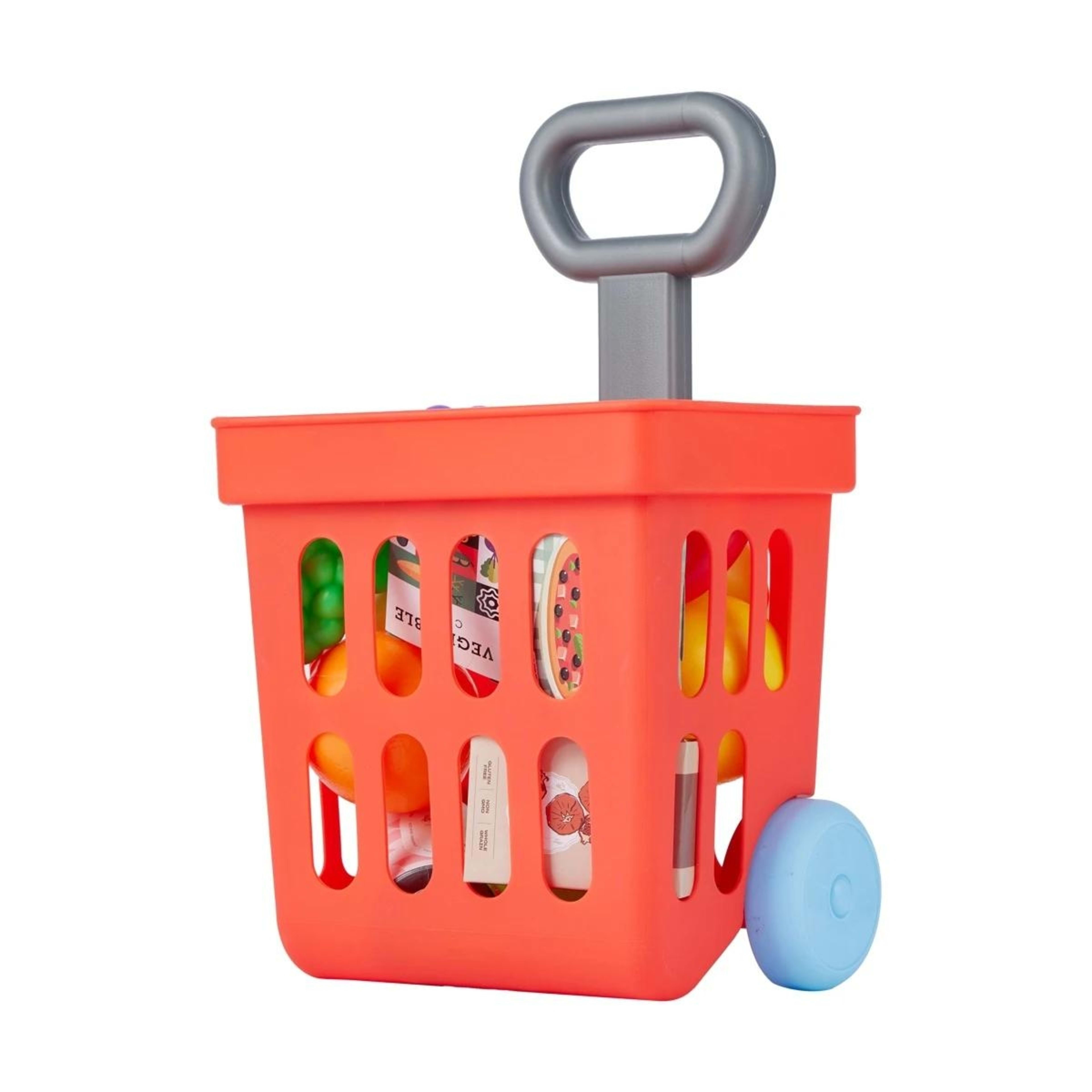 1 12 Piece Shopping Cart Playset