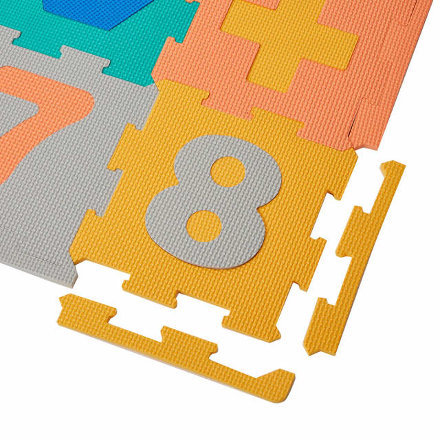 Letters, Shapes & Numbers Foam Playmat Kmart