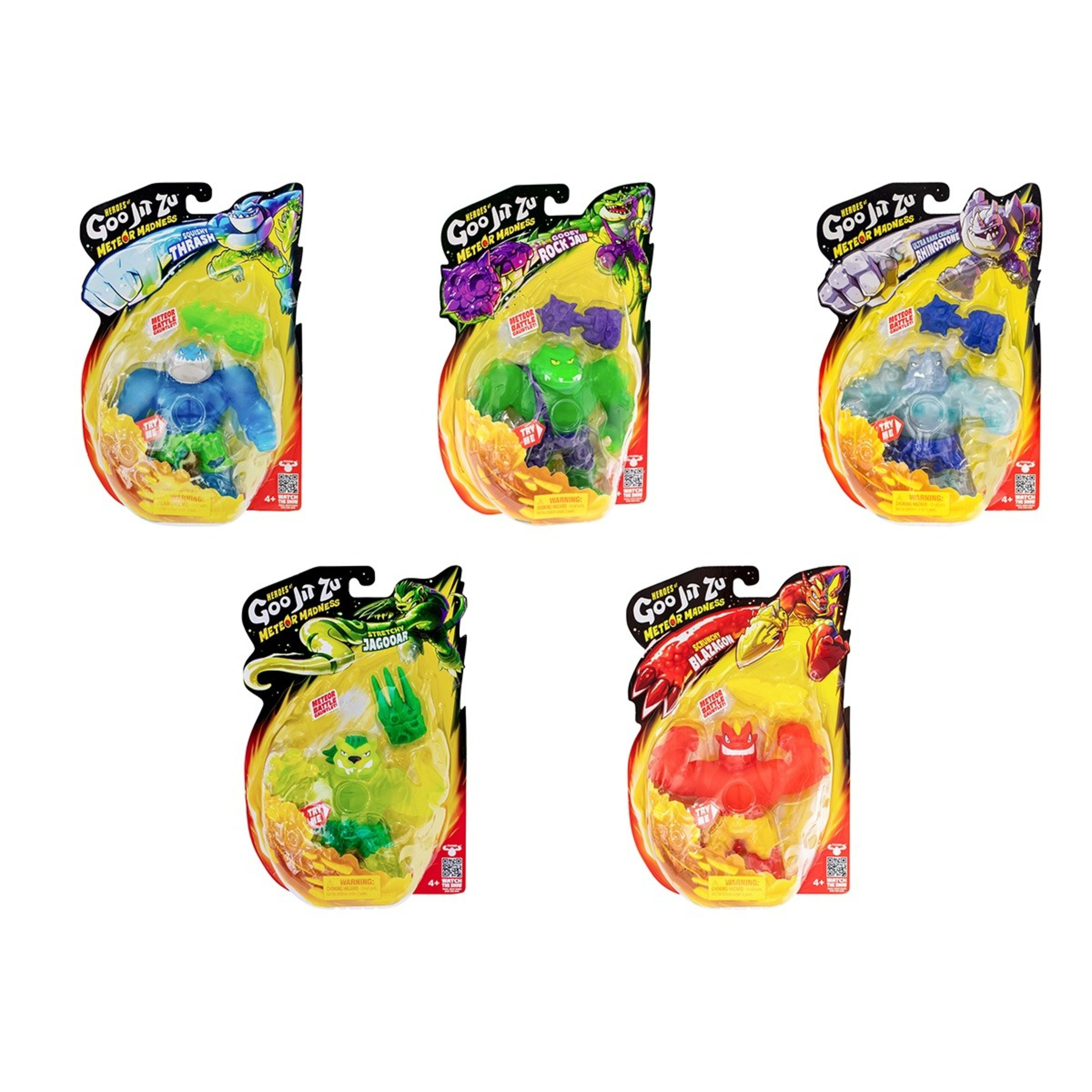 1 Heroes of Goo Jit Zu S13 Meteor Madness Hero Pack - Assorted