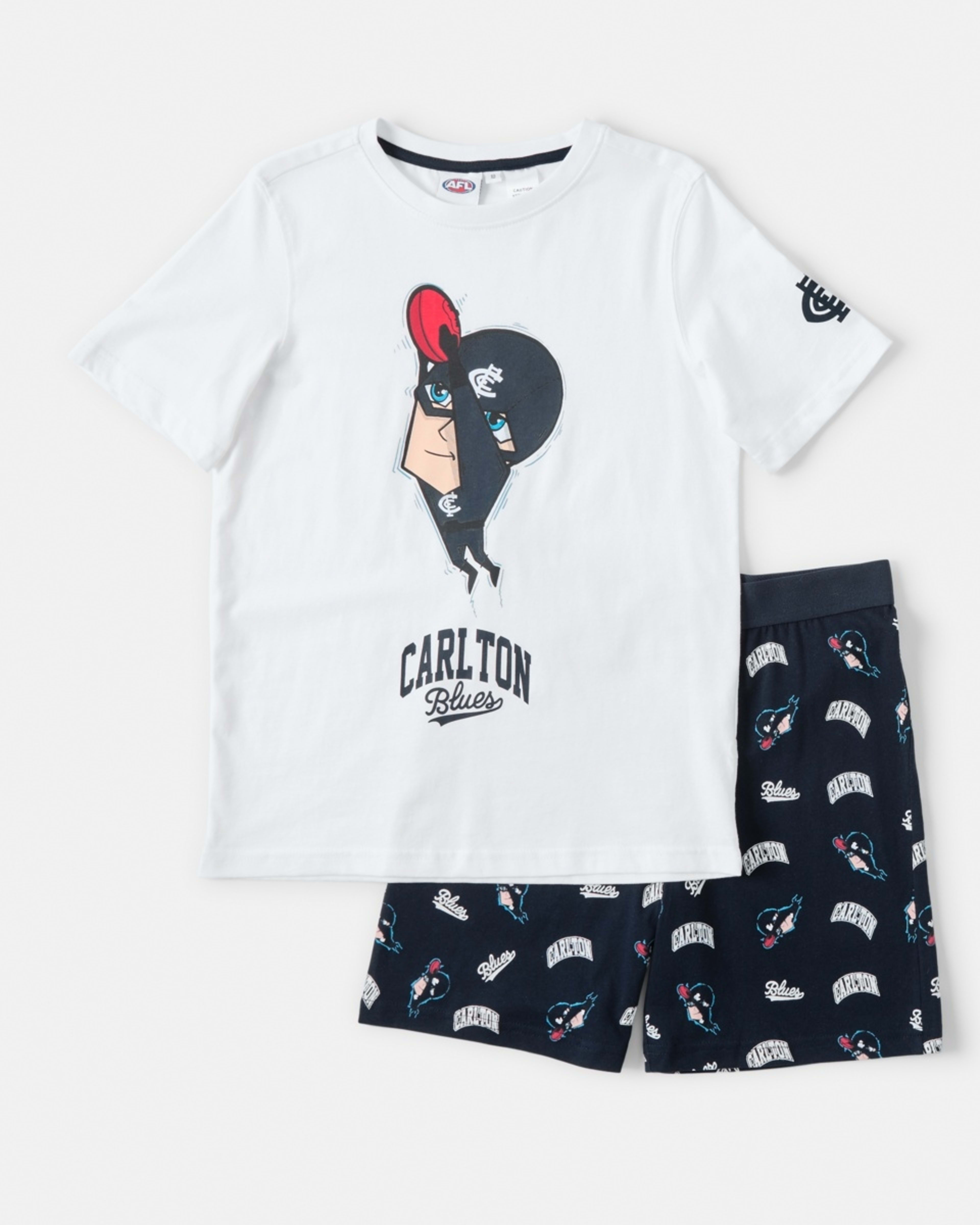 7 Active Kids AFL Pyjama Set Carlton, 7 of 10