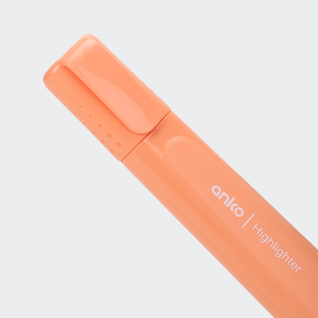 6 Pack Highlighters Pastel Kmart