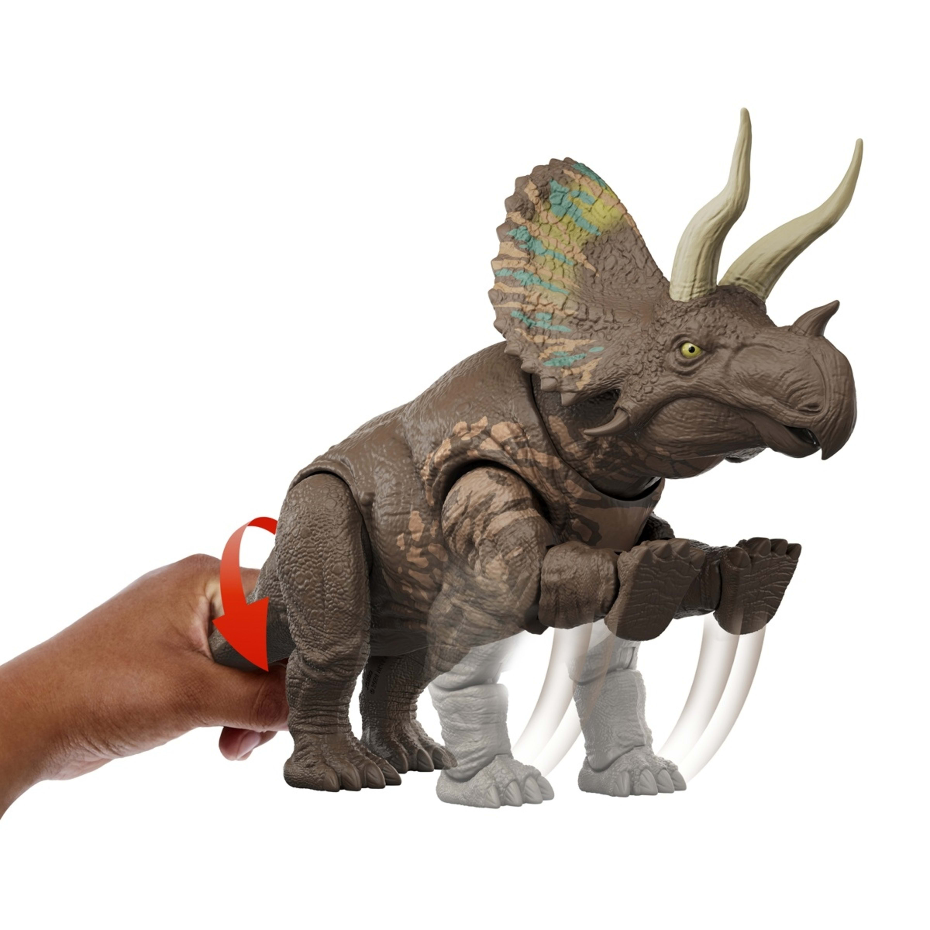 4 Jurassic World Rebirth Gigantic Thrashers Dinosaur - Assorted, 4 of 8