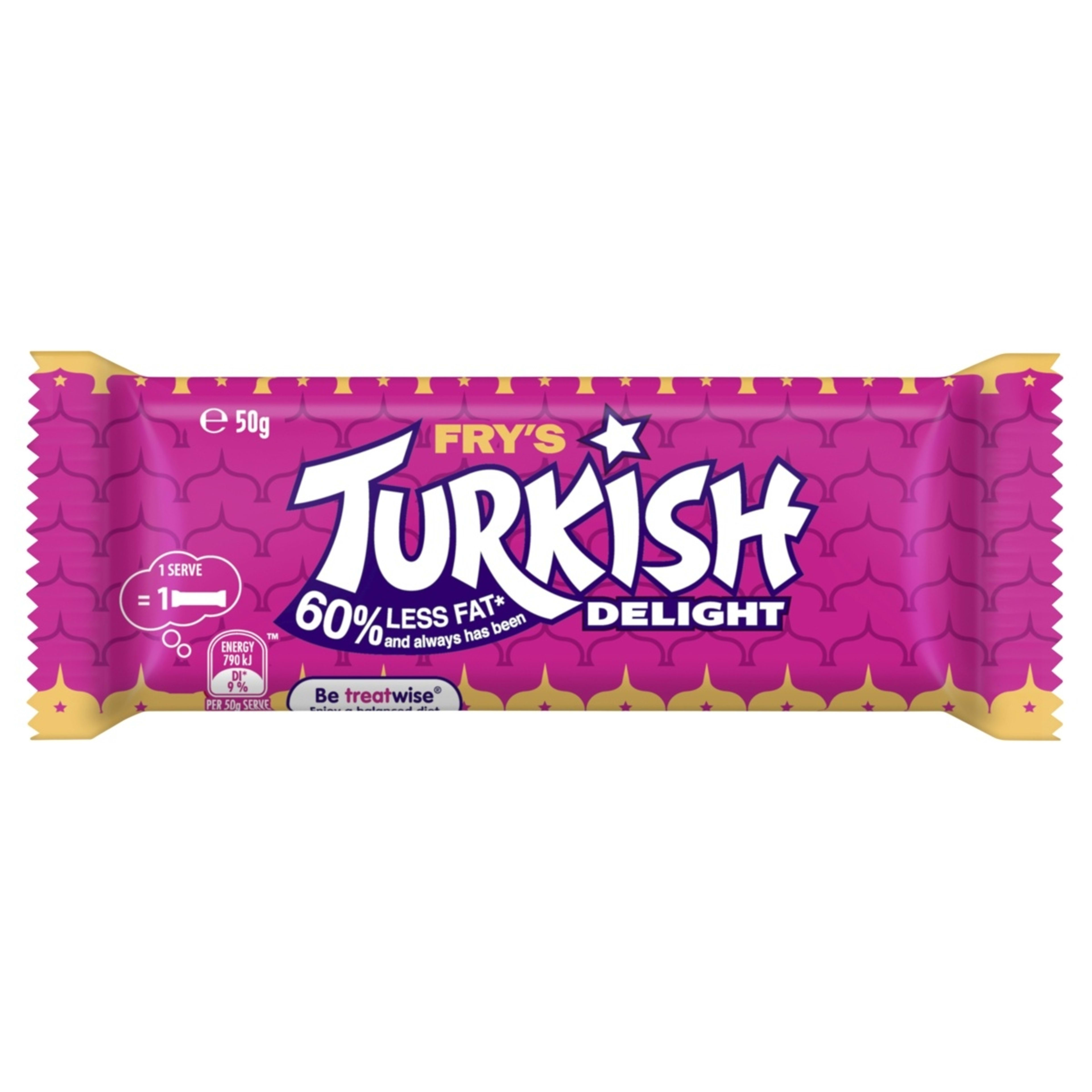 1 Fry's Turkish Delight Bar 50g