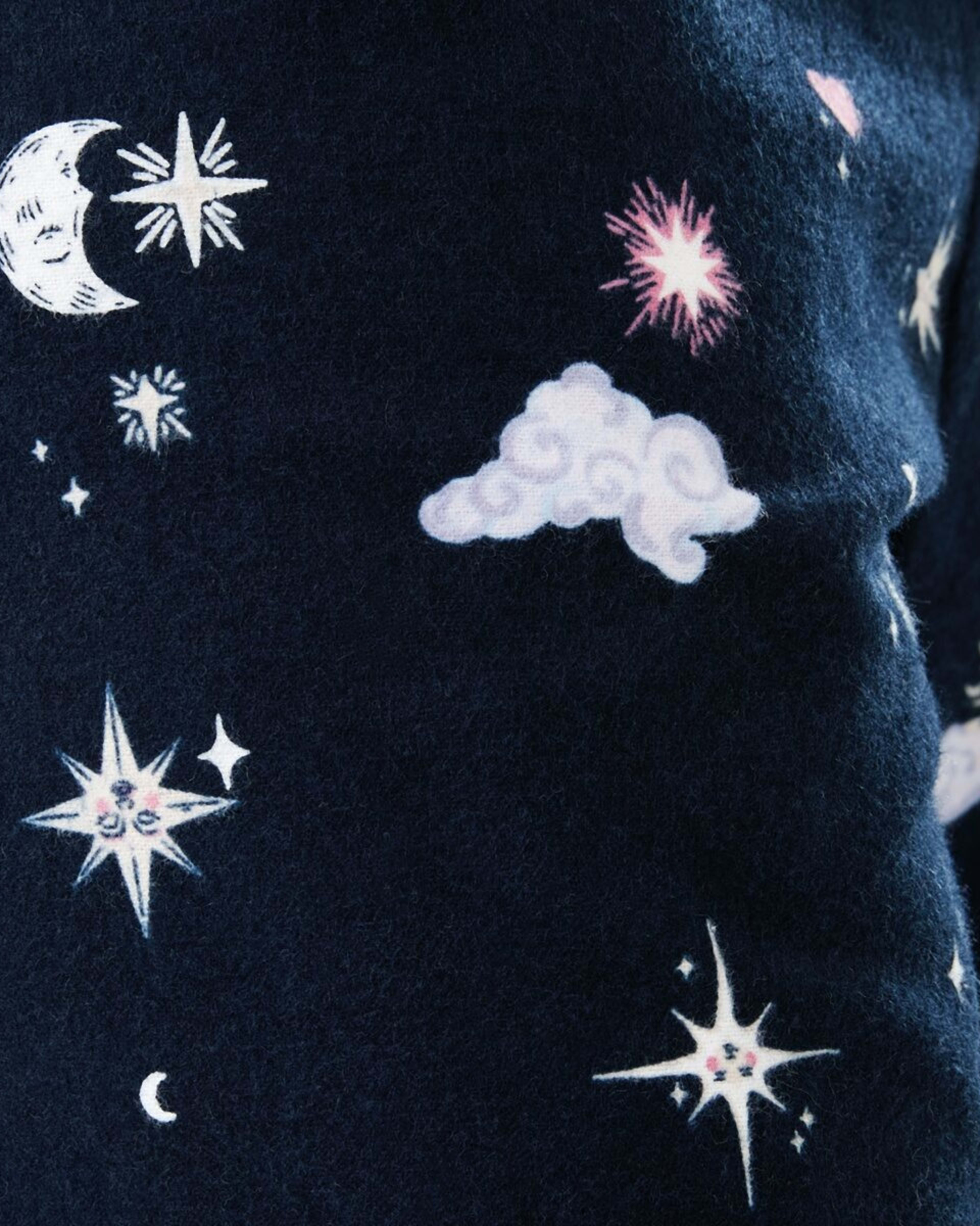 5 Printed Flannel Pants Cosmic, 5 of 5