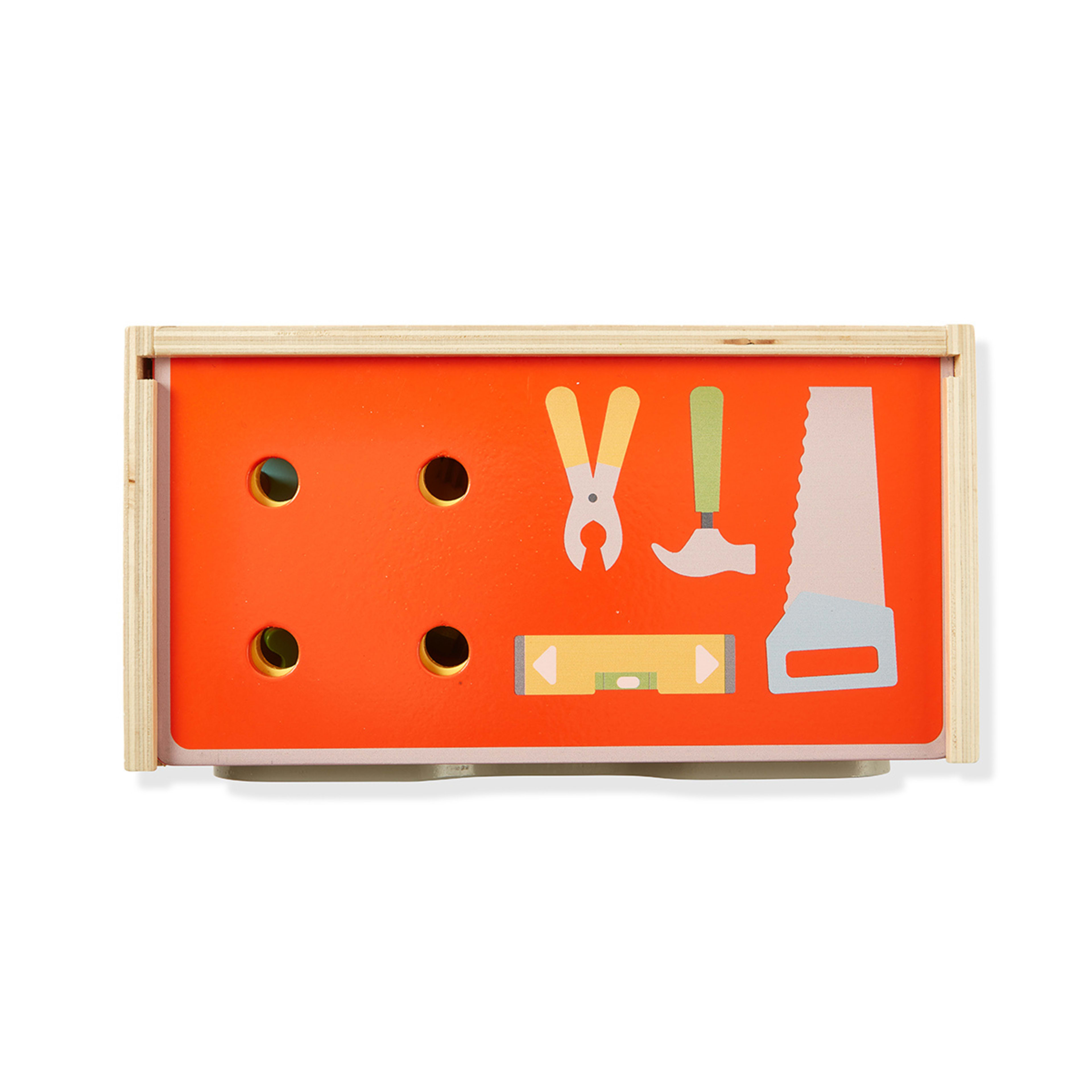 20 Piece Wooden Tool Box Playset Kmart