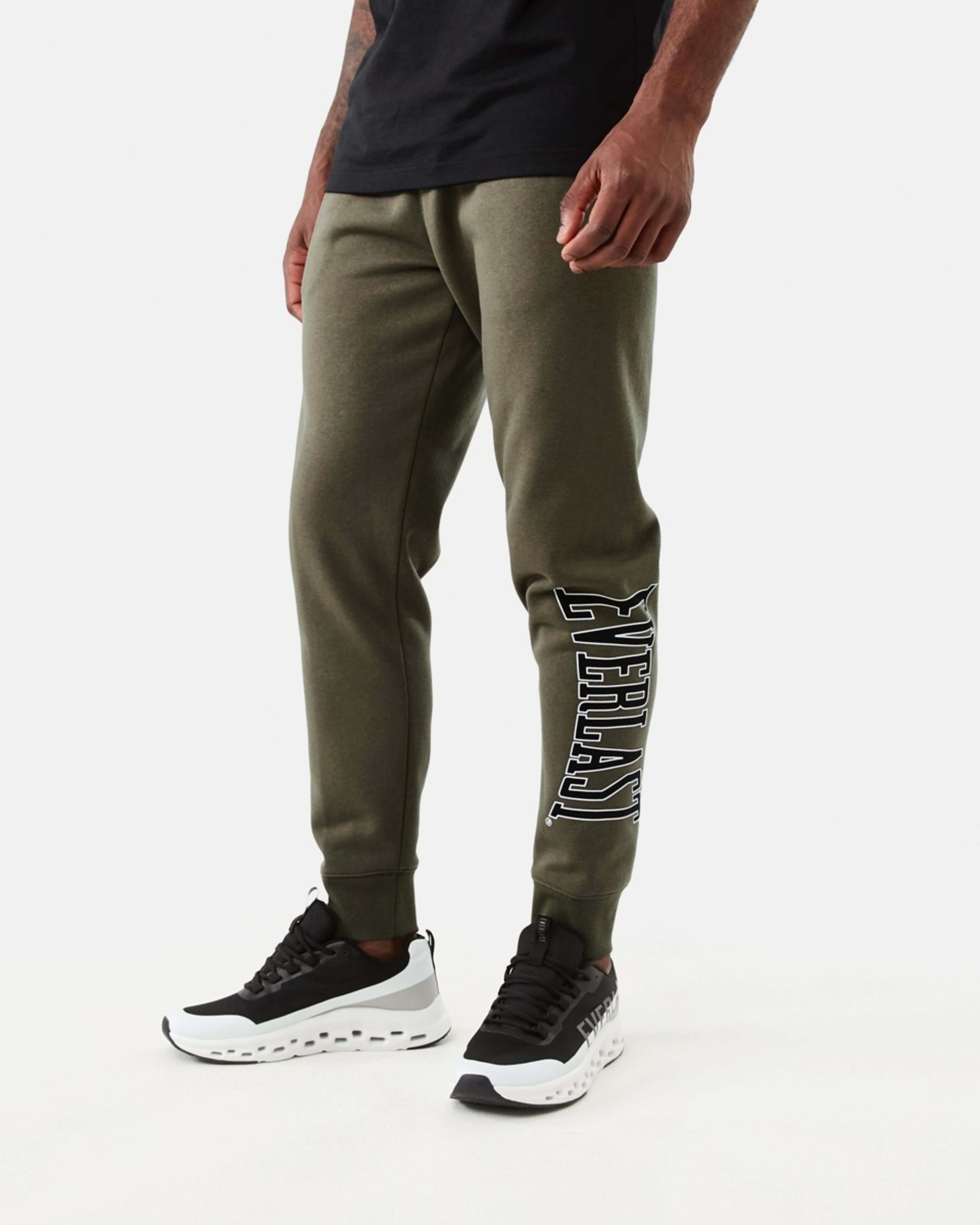1 Everlast Mens Block Trackpants EVER KHAKI, 1 of 7