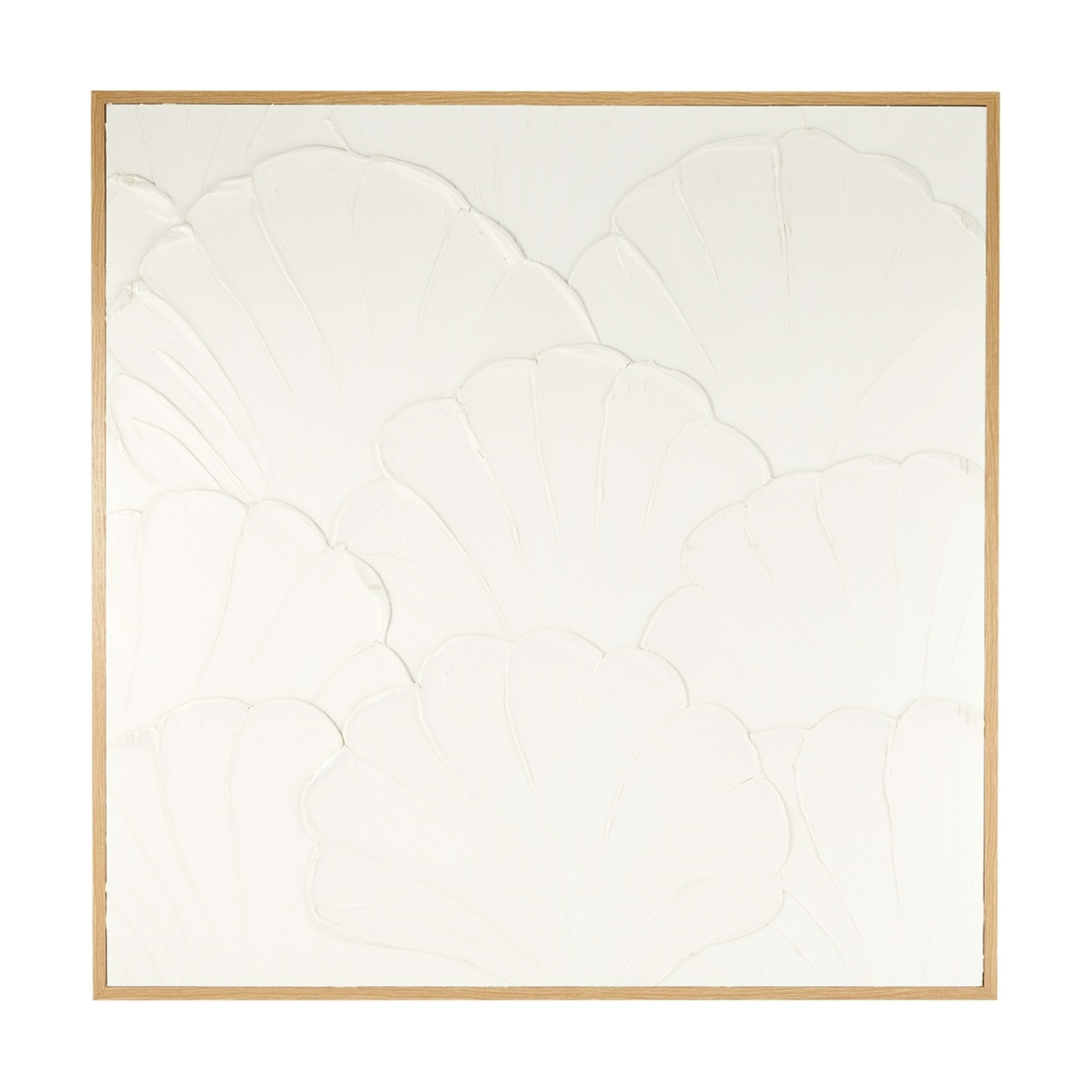 1 Textured Shell Framed Canvas