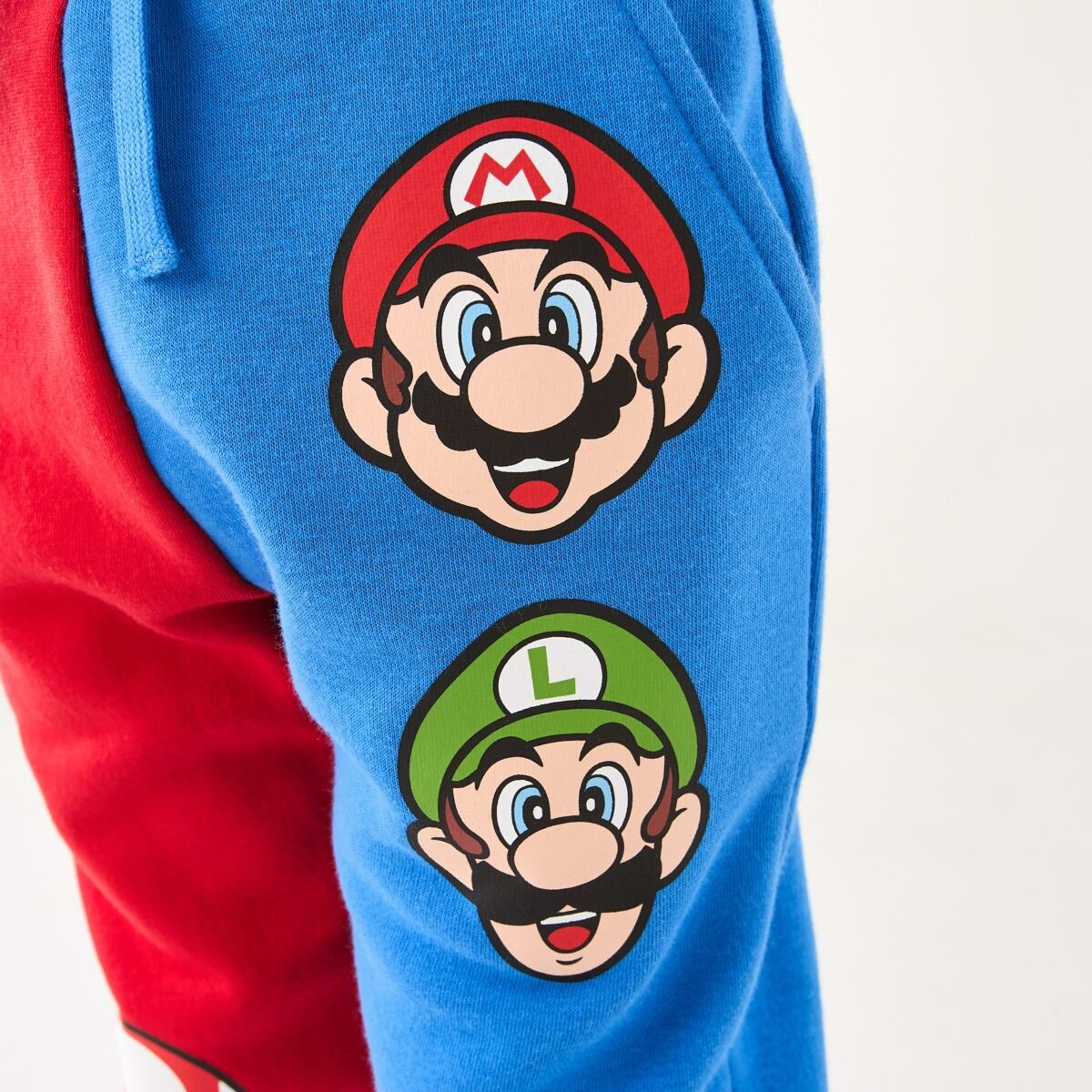 4 Super Mario License Printed Trackpants Mario And Luigi, 4 of 10