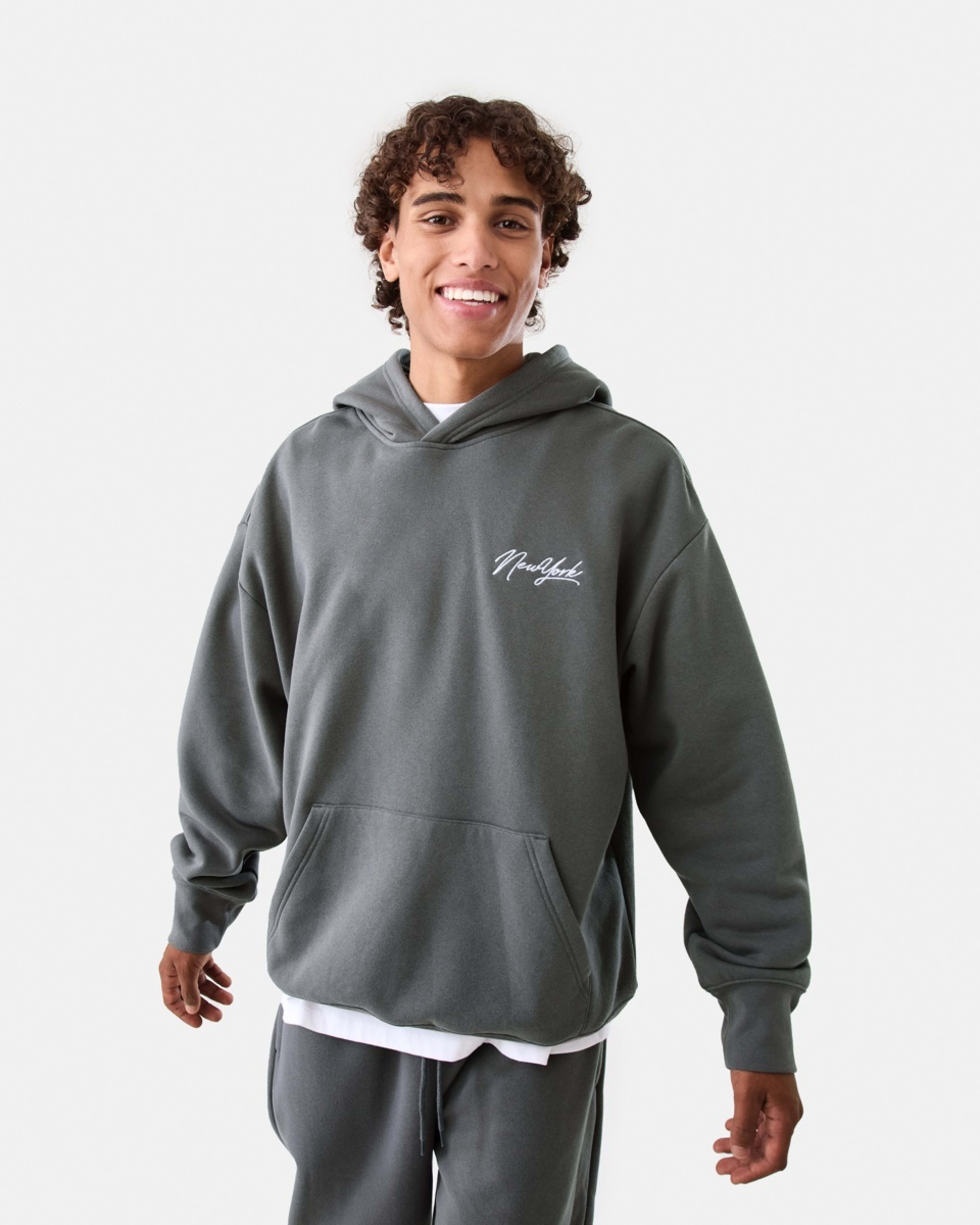 1 Oversized Hoodie Gry Seal