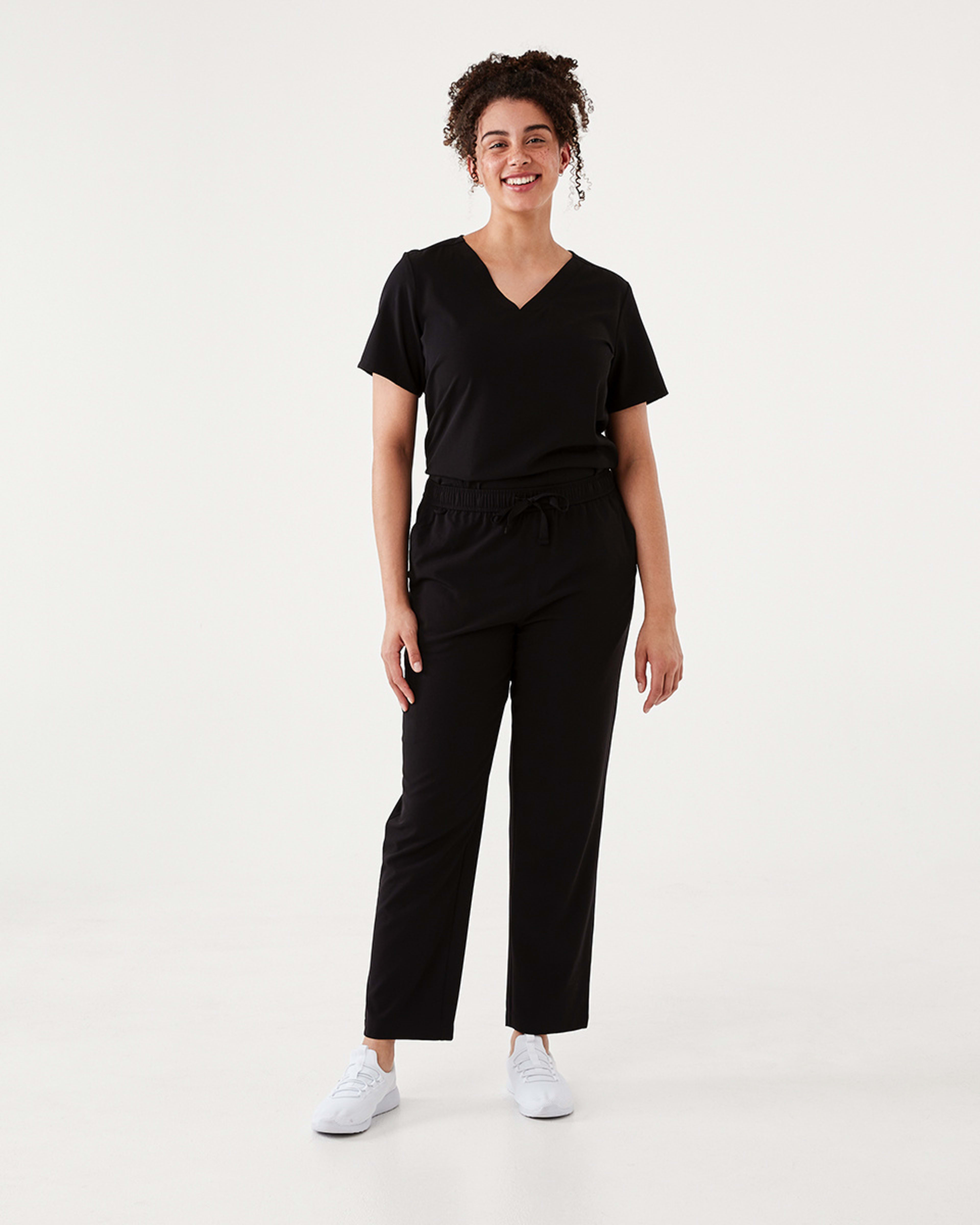 7 Work Scrub Pants Black, 7 of 7