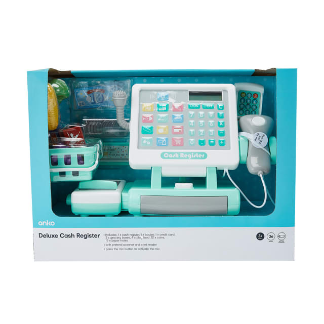 36 Piece Deluxe Cash Register Kmart