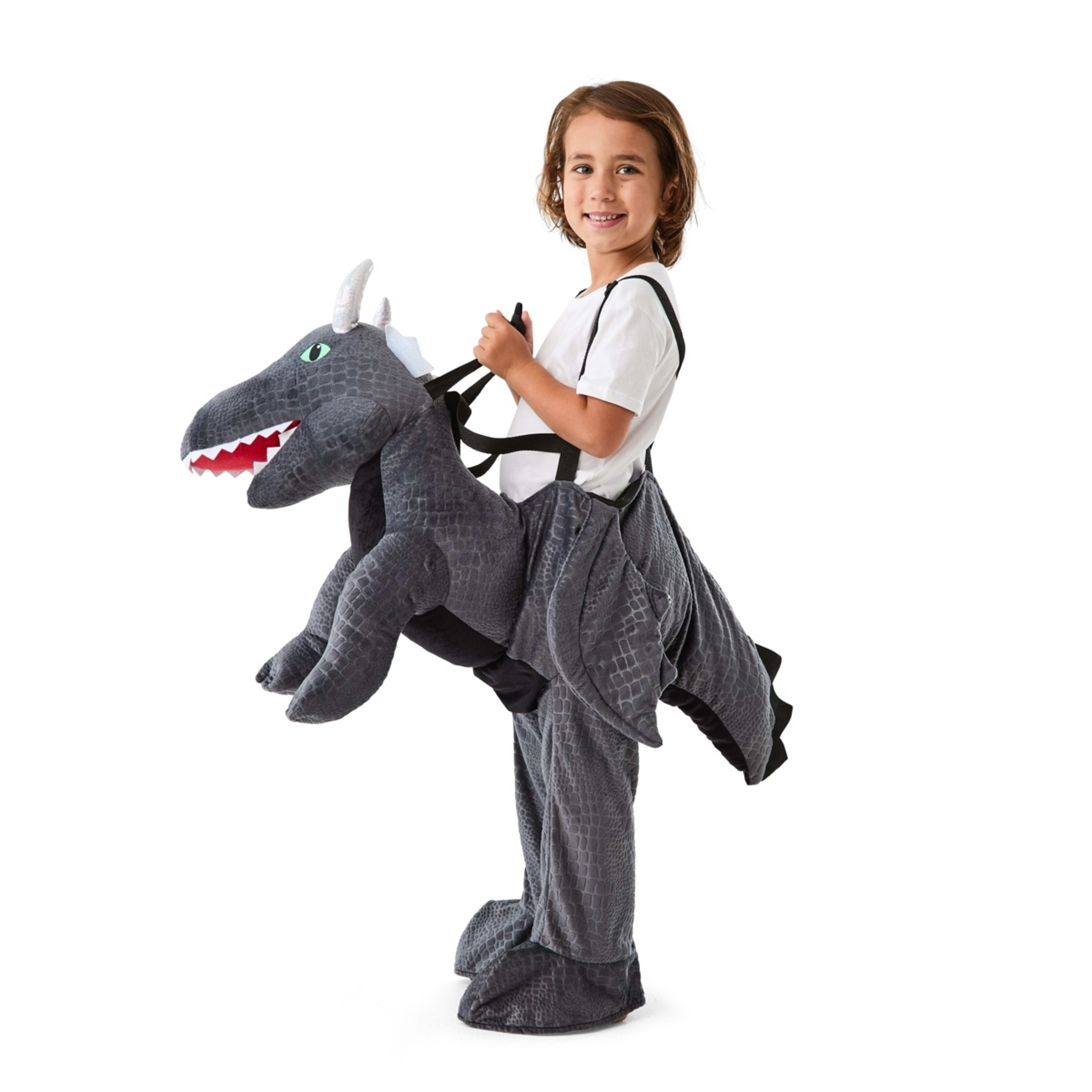 2 Dragon Ride-On Costume - Ages 4-6, 2 of 8